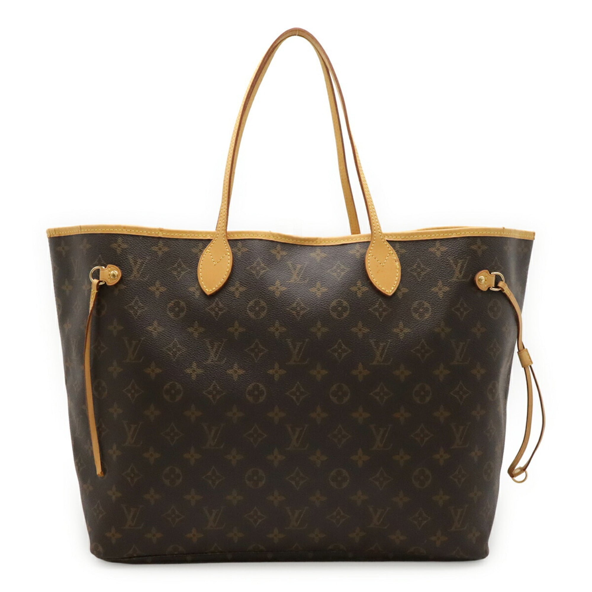 Louis Vuitton Brown Monogram Canvas Shoulder Bag Tote Bag (Pre-Owned)