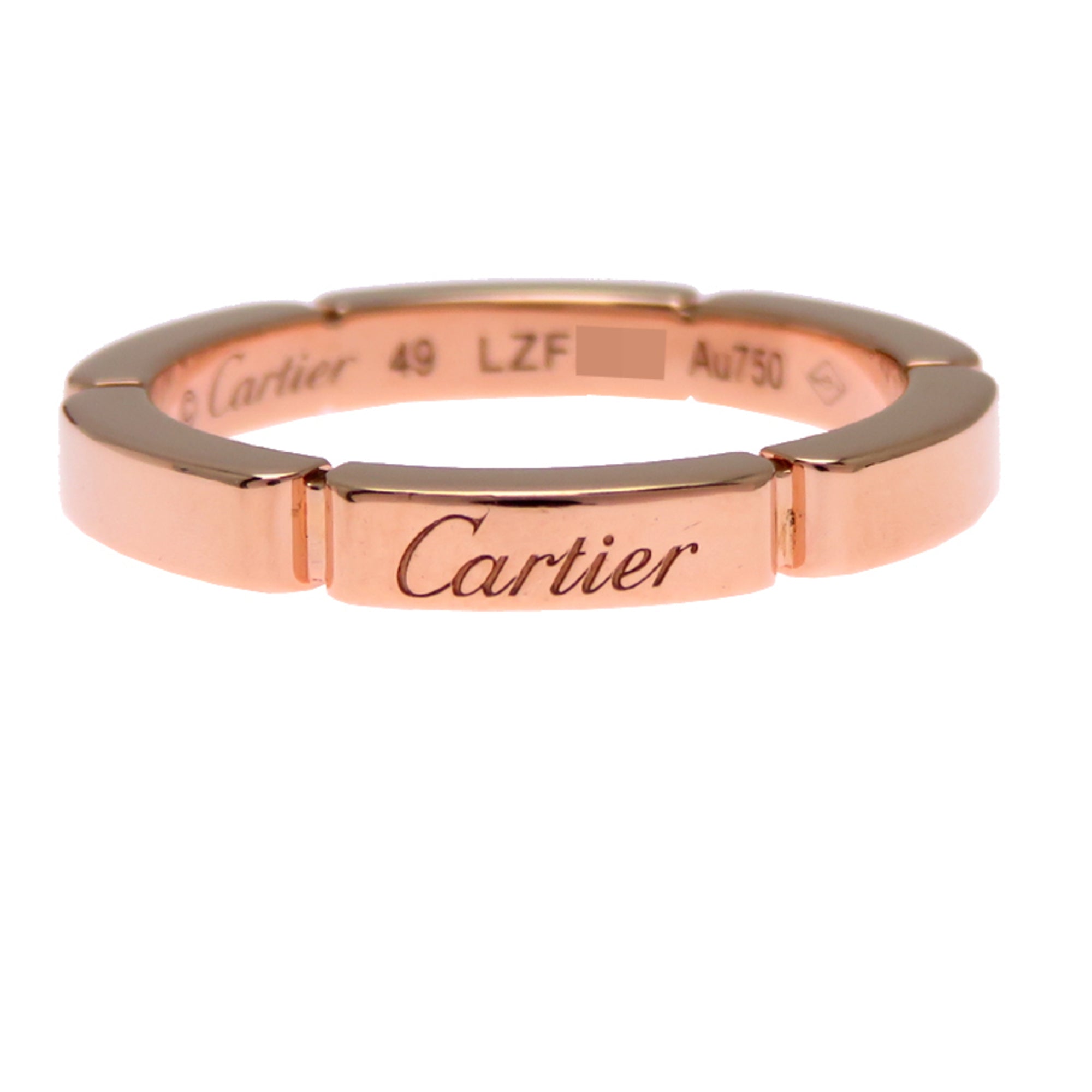 Cartier Pink Gold (18K) Band Ring (Pre-Owned)
