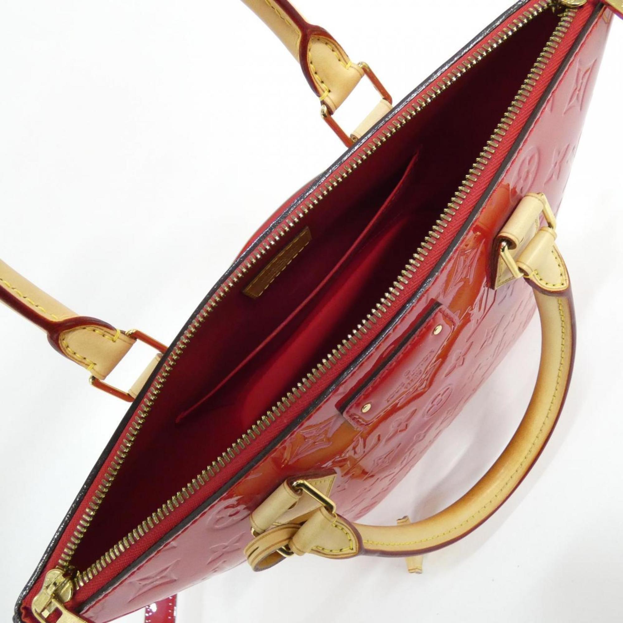 Louis Vuitton Vernis Cerise Monogram Vernis Handbag (Pre-Owned)