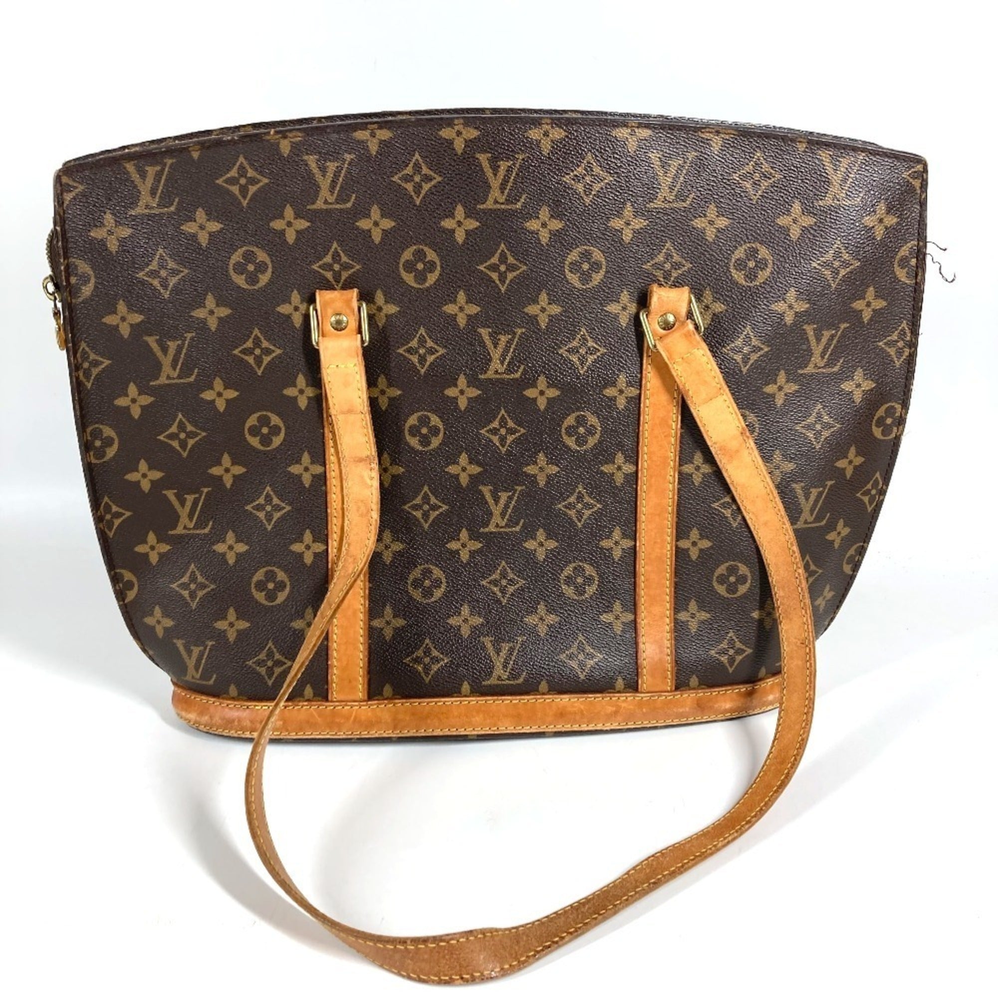 Louis Vuitton Brown Monogram Shoulder Bag Tote Bag (Pre-Owned)