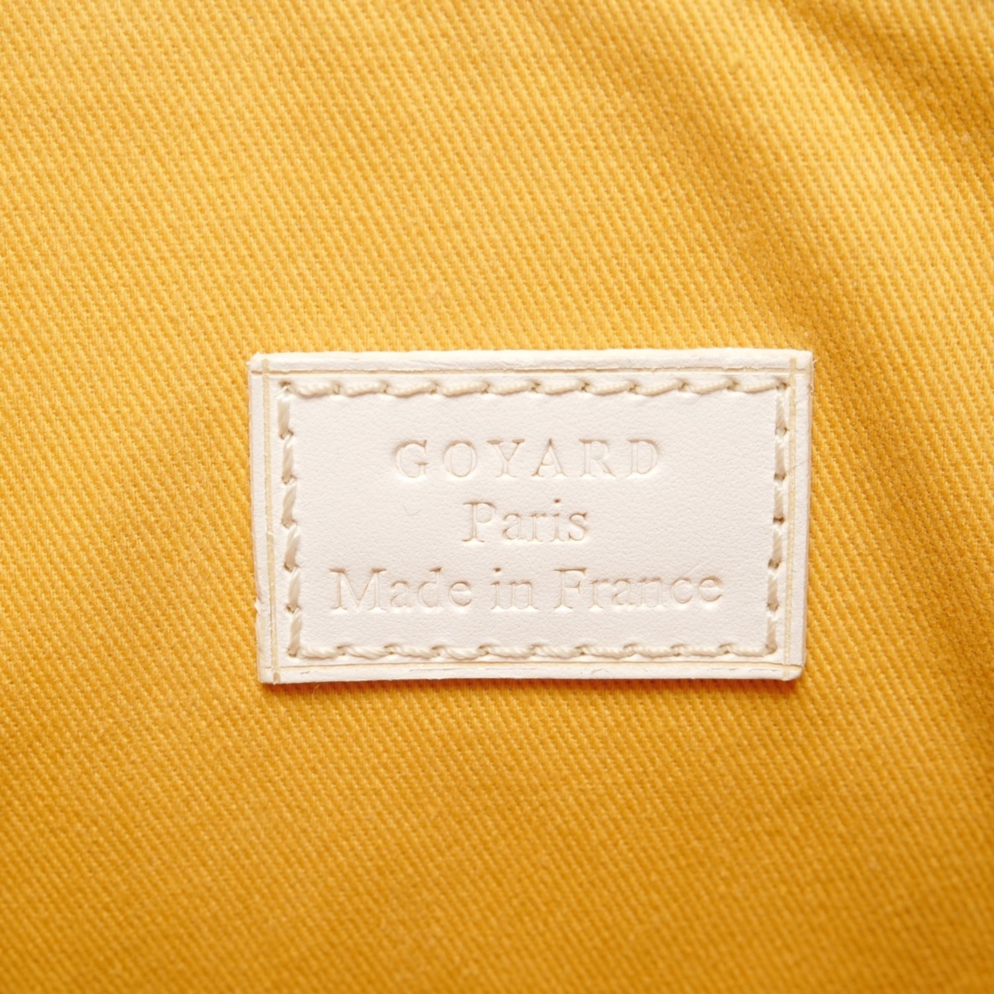 Goyard Yona White Handbag (Pre-Owned)
