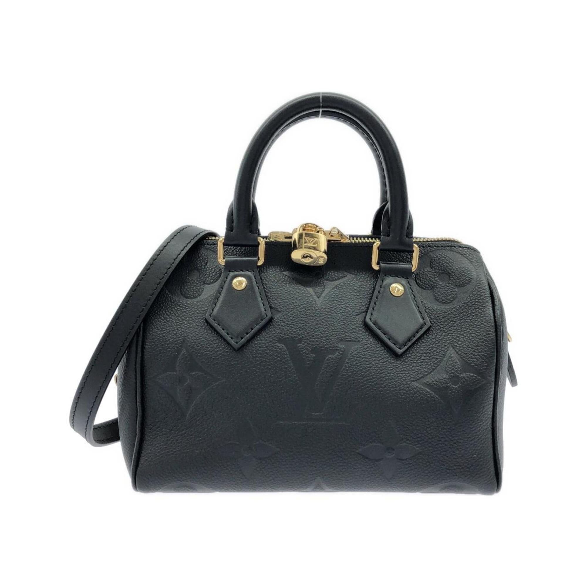 Louis Vuitton Monogram Empreinte Black Monogram Empreinte Boston Bag (Pre-Owned)