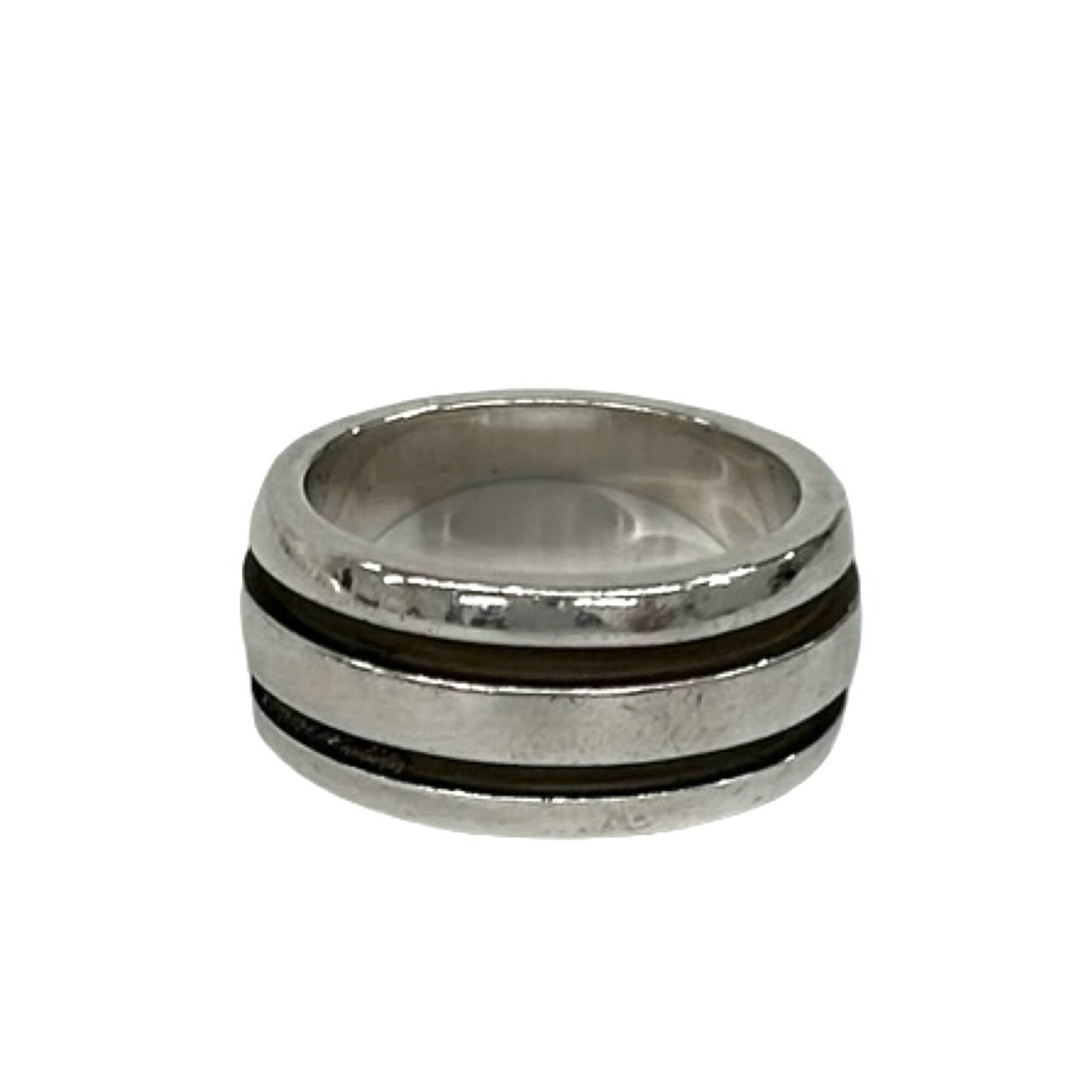Tiffany Silver Silver 925 Band Ring (Pre-Owned)