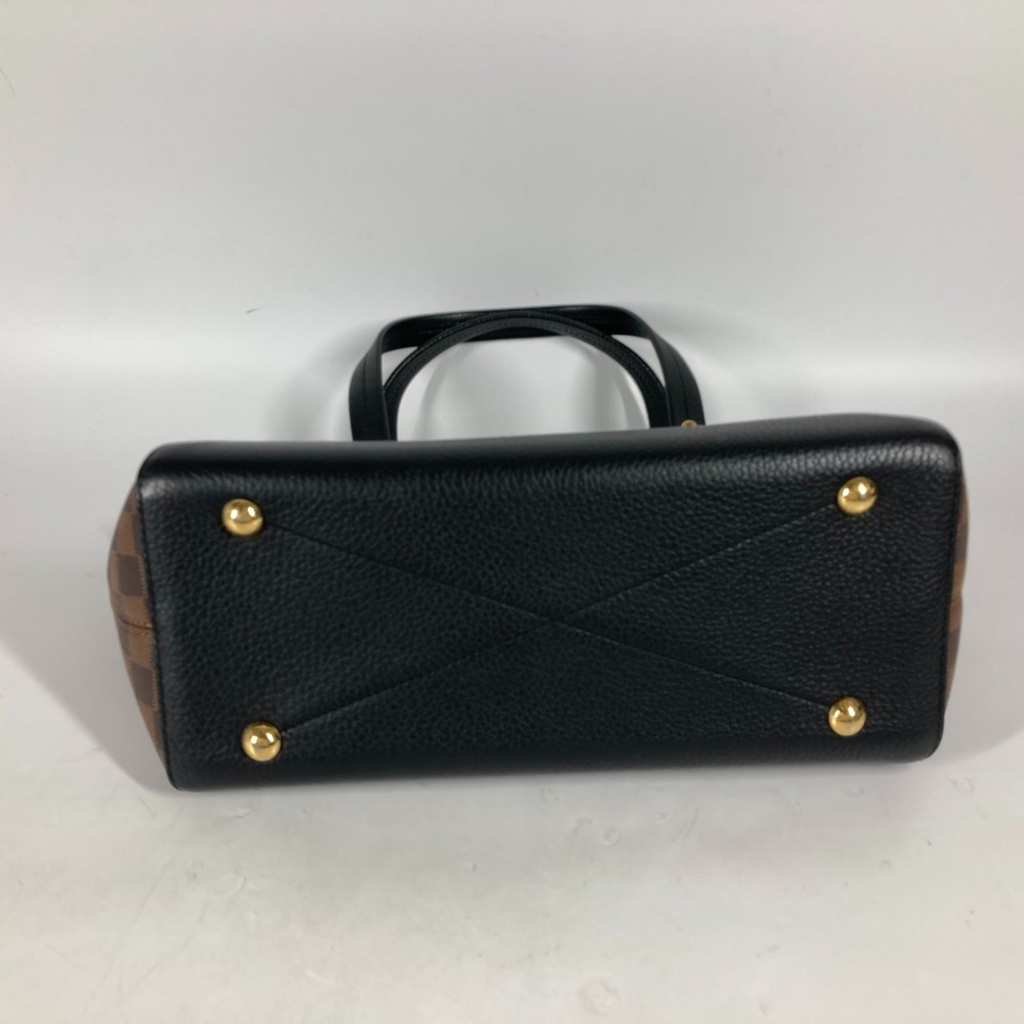 Louis Vuitton Brown Ebene Damier Canvas Shoulder Bag Tote Bag (Pre-Owned)