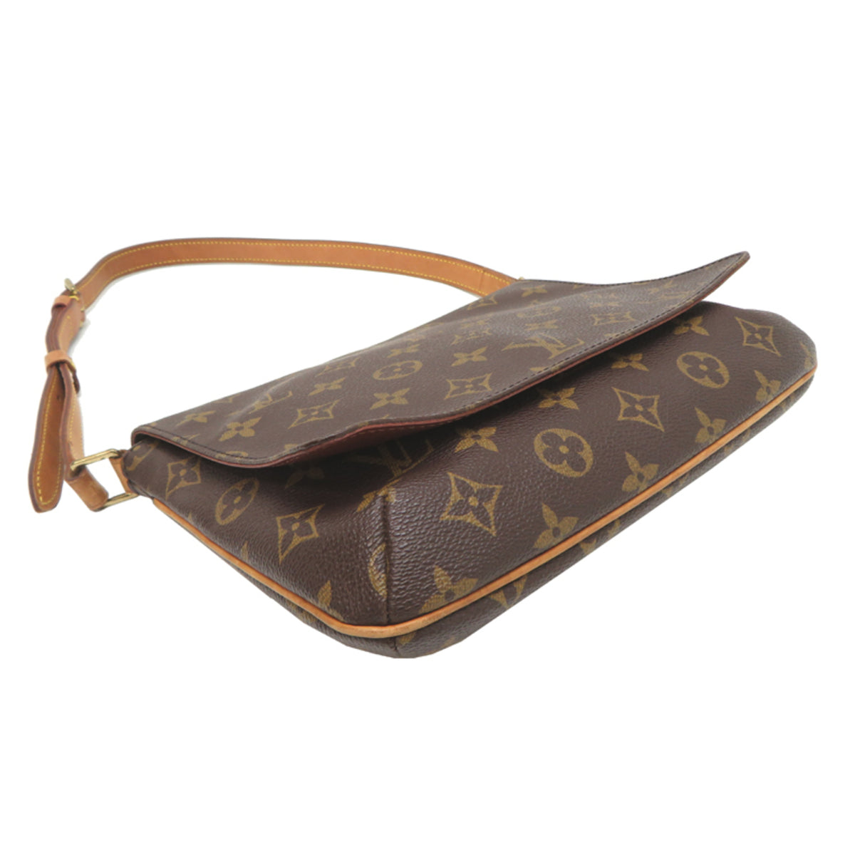 Louis Vuitton Brown Monogram Shoulder Bag (Pre-Owned)