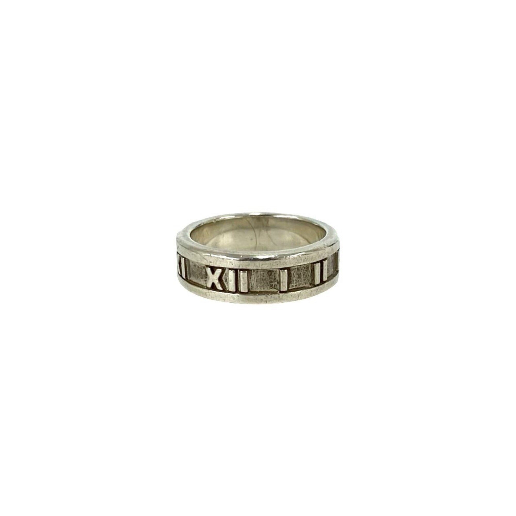Tiffany Silver Silver 925 Band Ring (Pre-Owned)