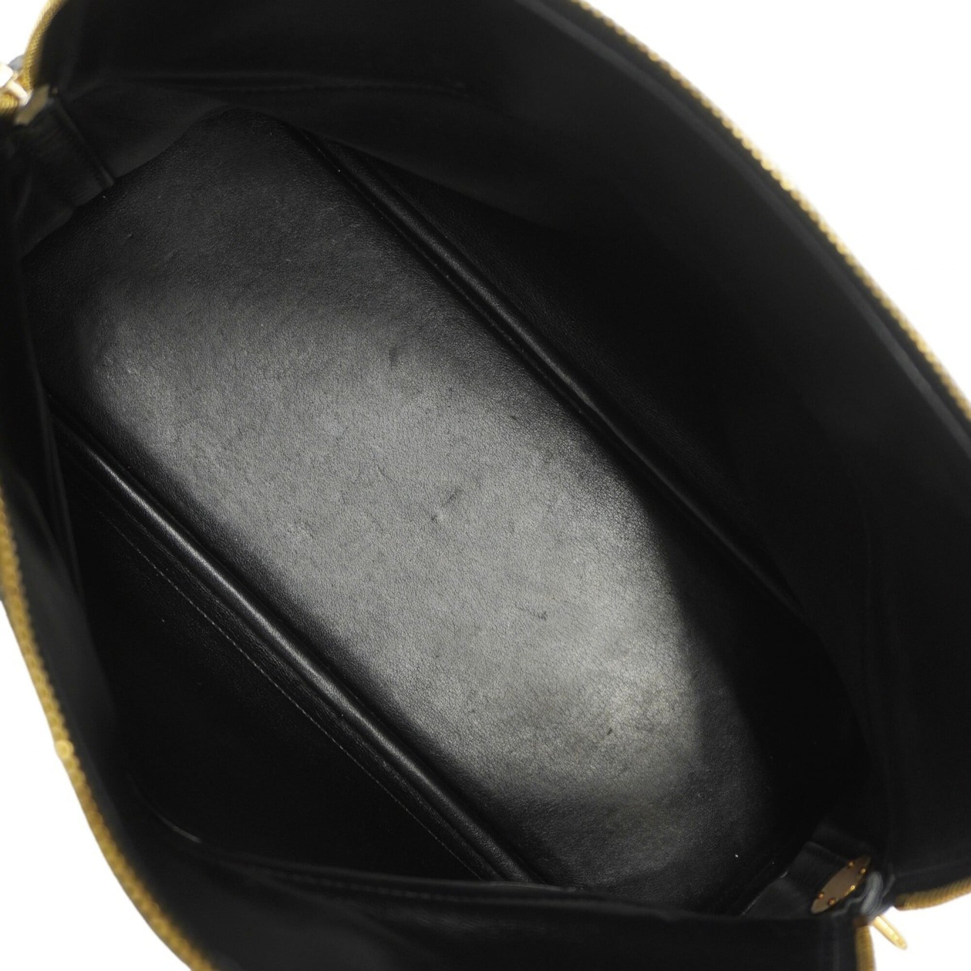 Hermes Black Taurillon Clemence Leather Handbag (Pre-Owned)