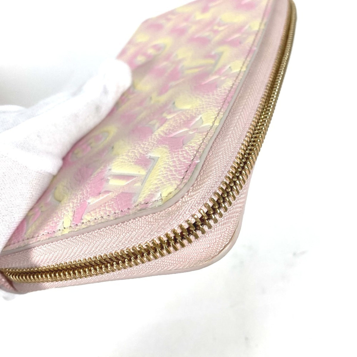 Louis Vuitton Monogram Empreinte Pink Monogram Empreinte Long Wallet (Bi-Fold) (Pre-Owned)