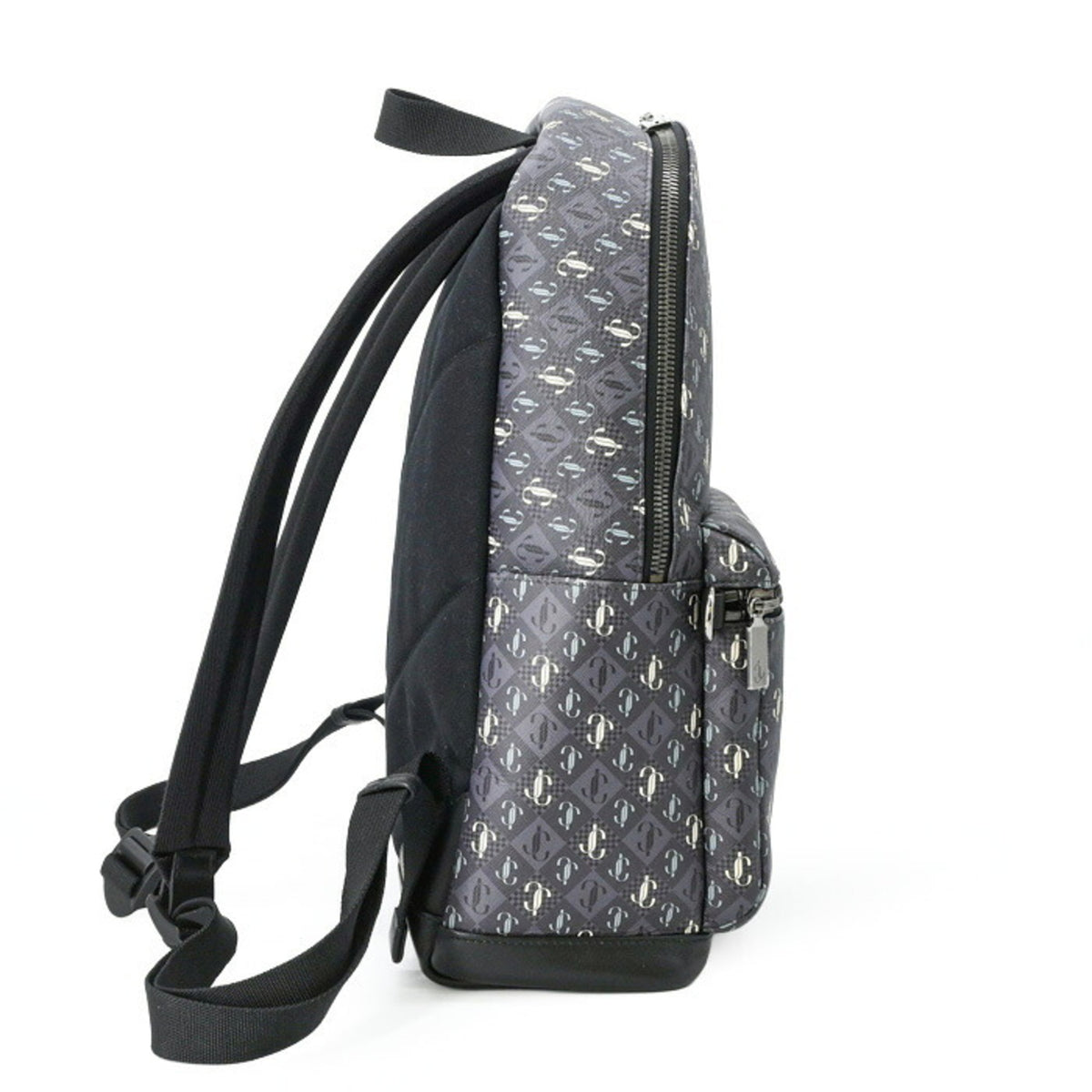 Jimmy Choo Gray Green Backpack (Pre-Owned)