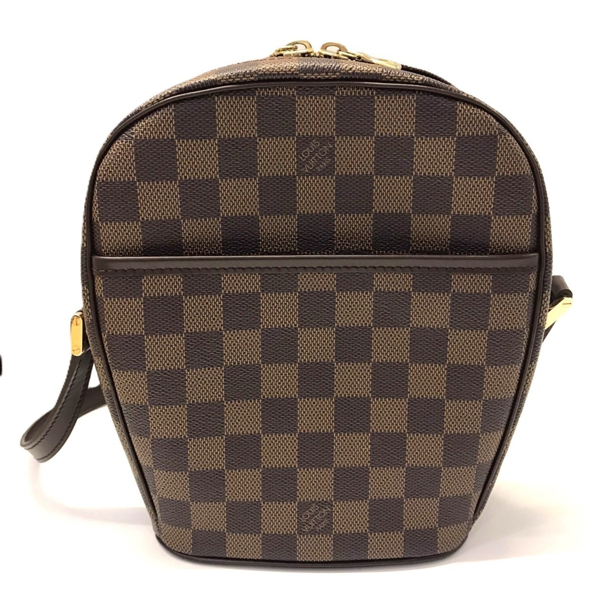 Louis Vuitton Damier Brown Damier Canvas Ebene Pochette Shoulder Bag (Pre-Owned)