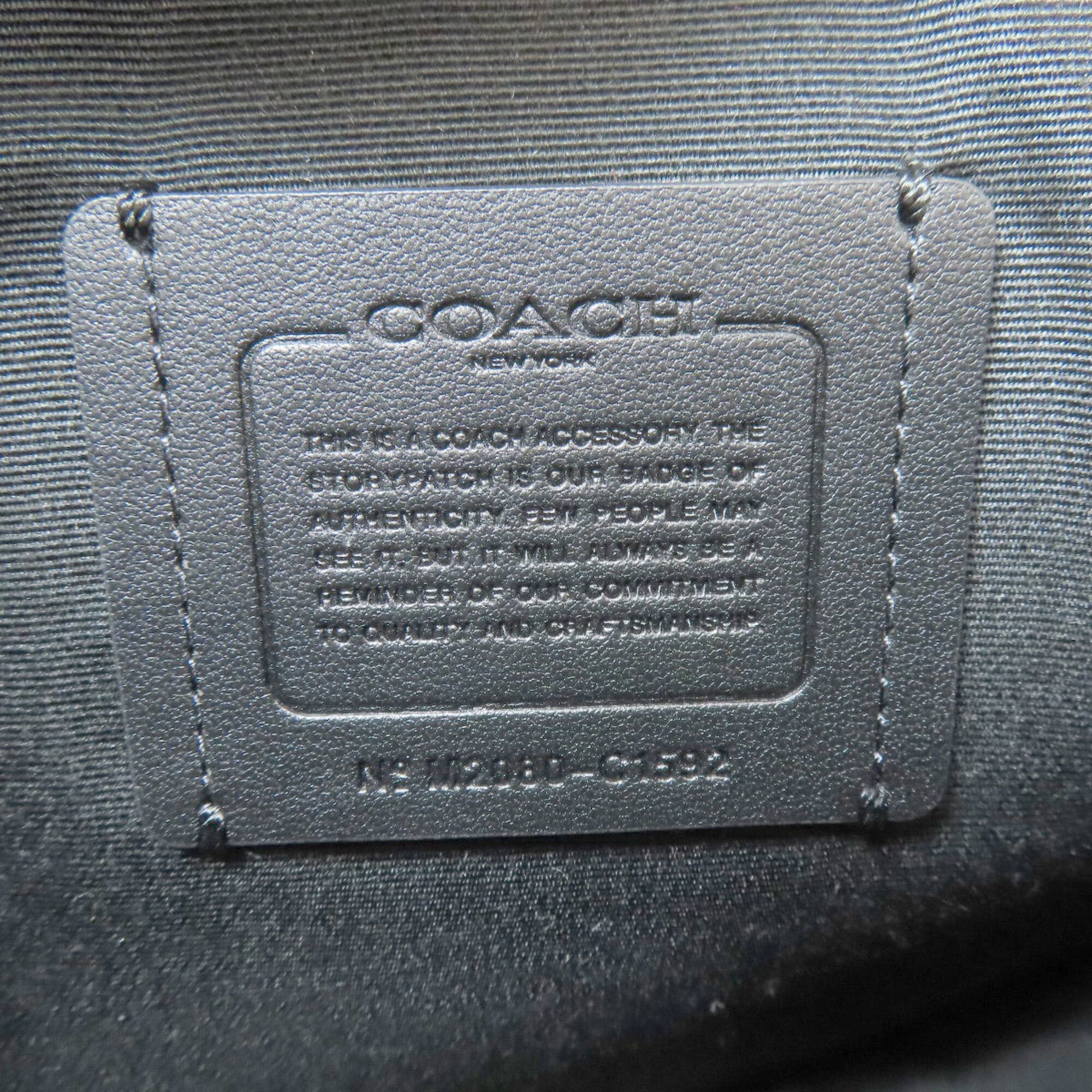 Coach Brown Leather Shoulder Bag (Pre-Owned)