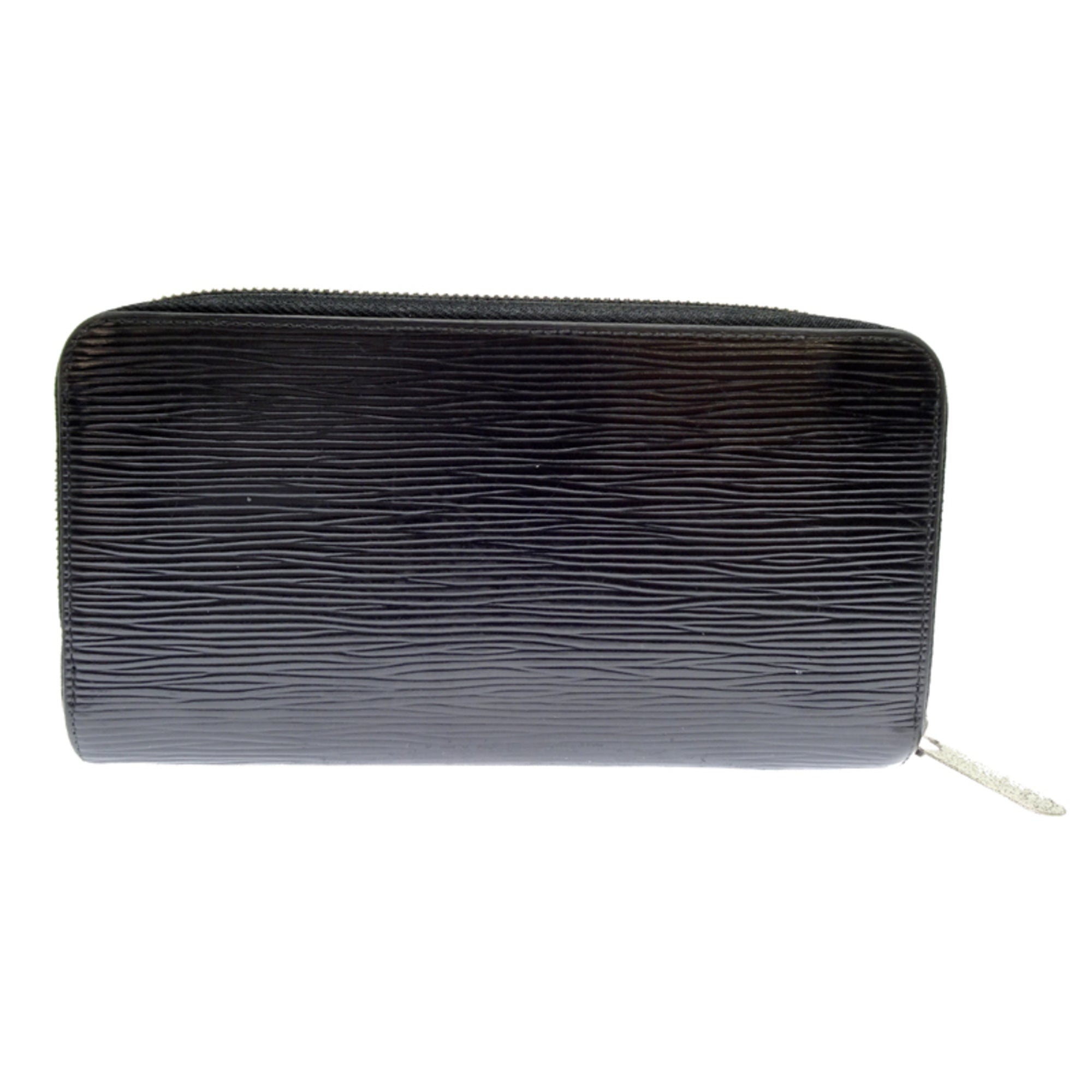 Louis Vuitton Black Noir Epi Leather Long Wallet (Bi-Fold) (Pre-Owned)
