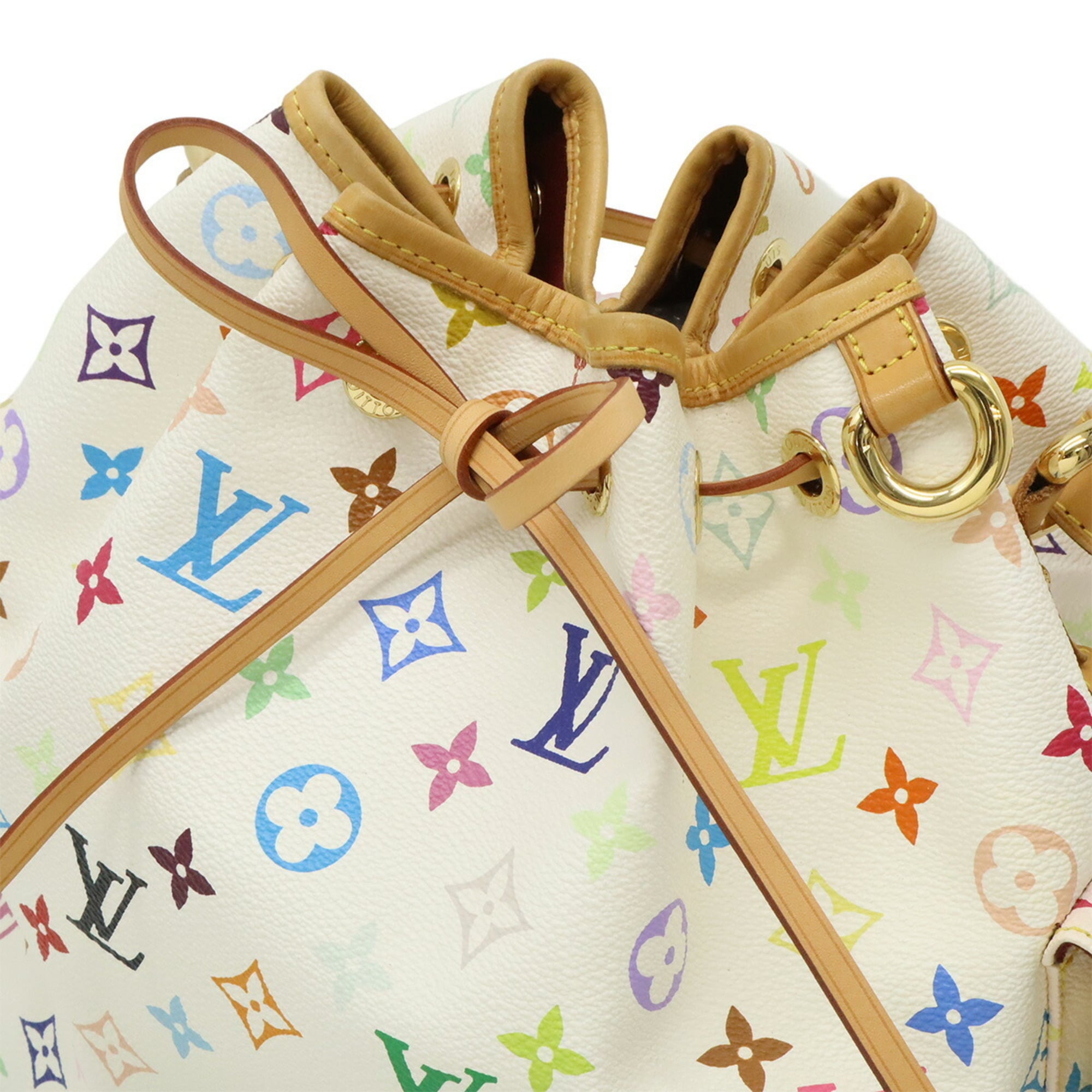 Louis Vuitton Blanc Monogram Multi-Color White Monogram Multicolore Shoulder Bag (Pre-Owned)