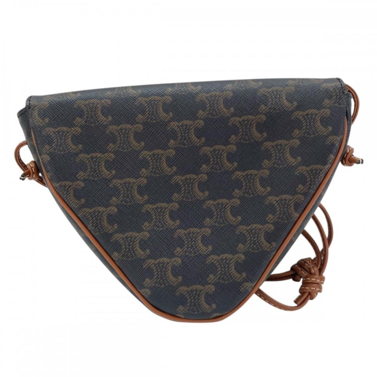 Celine Brown White Shoulder Bag (Pre-Owned)