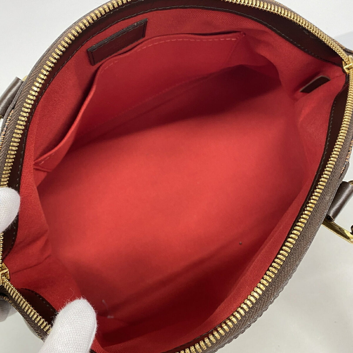 Louis Vuitton Ebene Handbag (Pre-Owned)