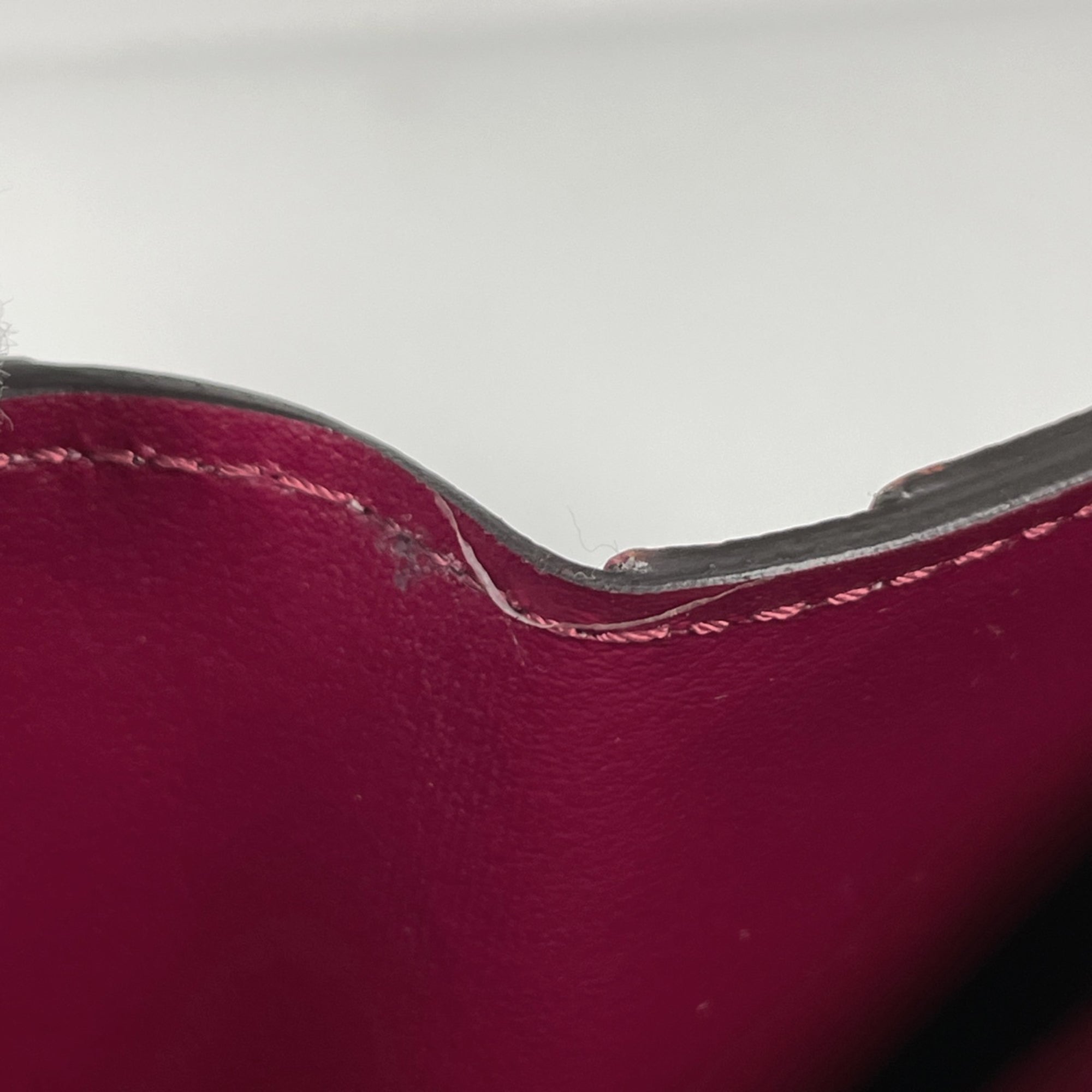 Louis Vuitton Brown Fuchsia Monogram Wallet (Tri-Fold) (Pre-Owned)