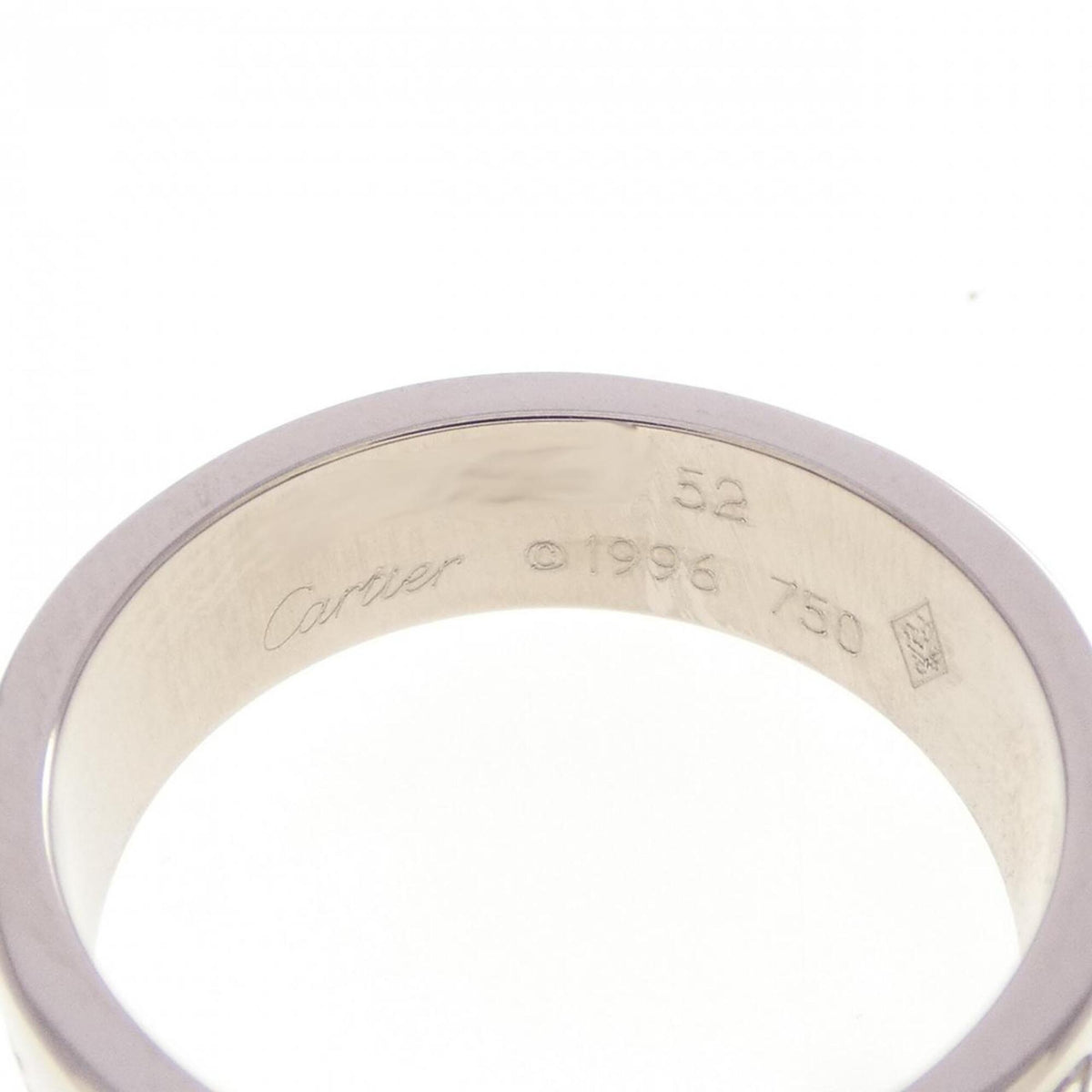 Cartier White Gold (18K) Band Ring (Pre-Owned)