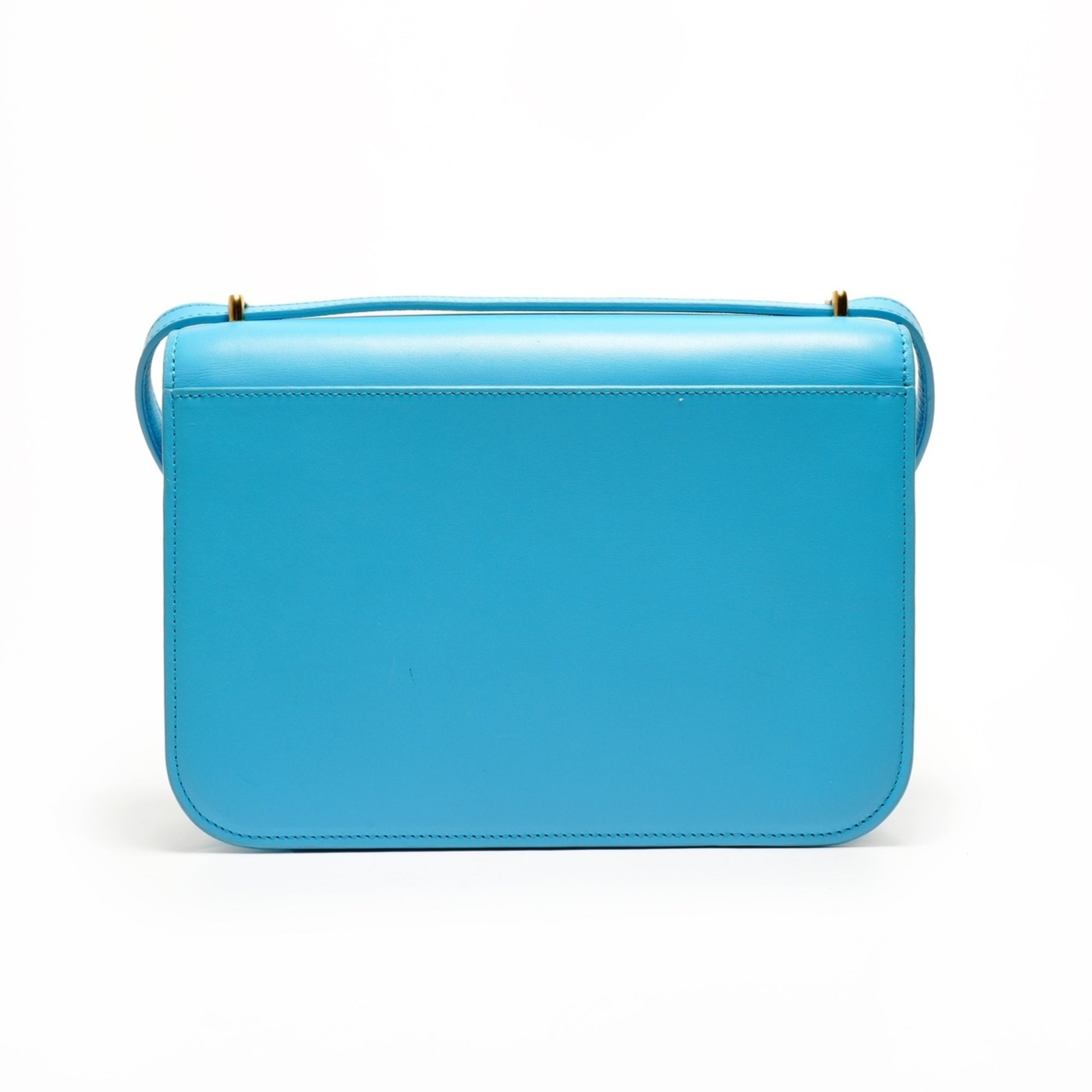 Loewe Blue Leather Shoulder Bag (Pre-Owned)
