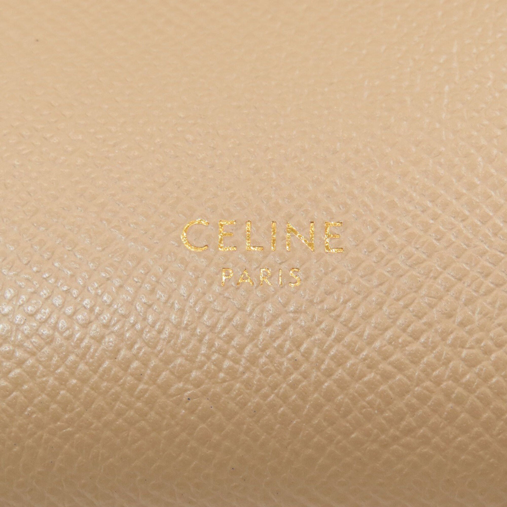 Celine Beige Leather Handbag (Pre-Owned)