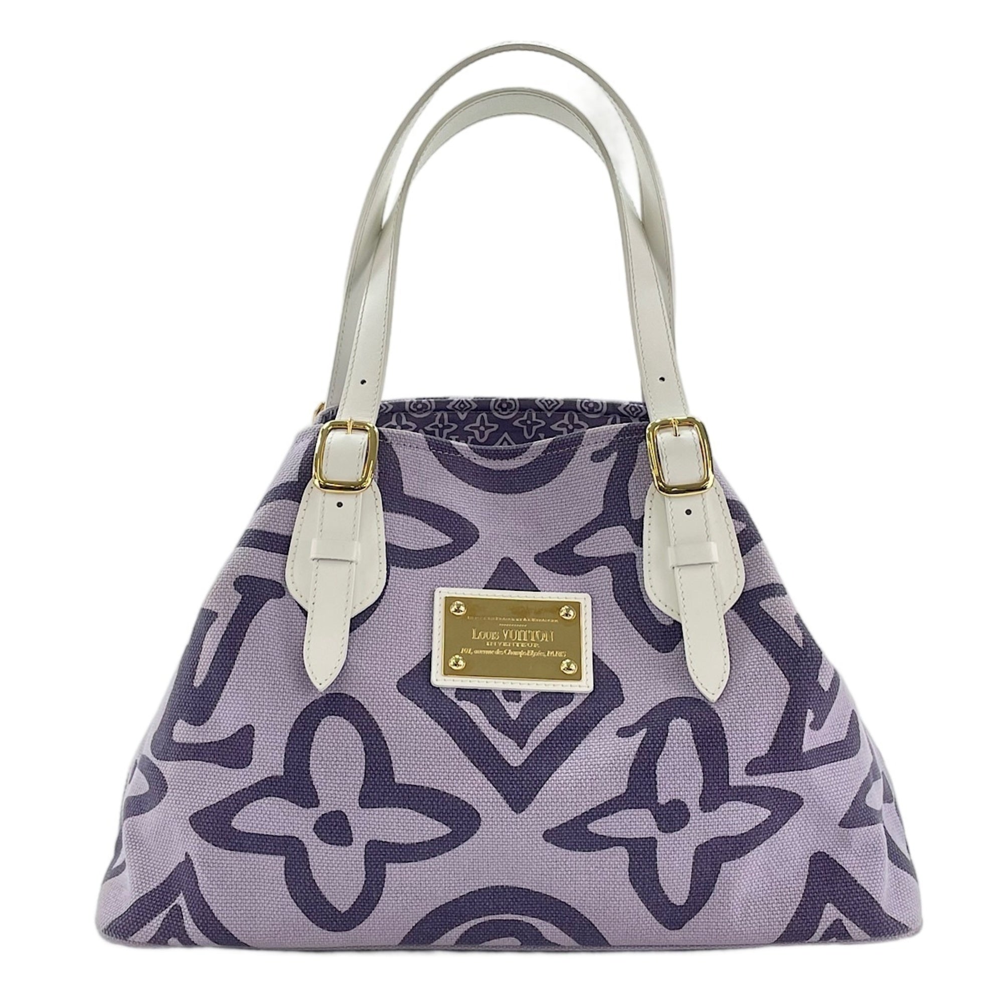 Louis Vuitton Purple Tote Bag (Pre-Owned)