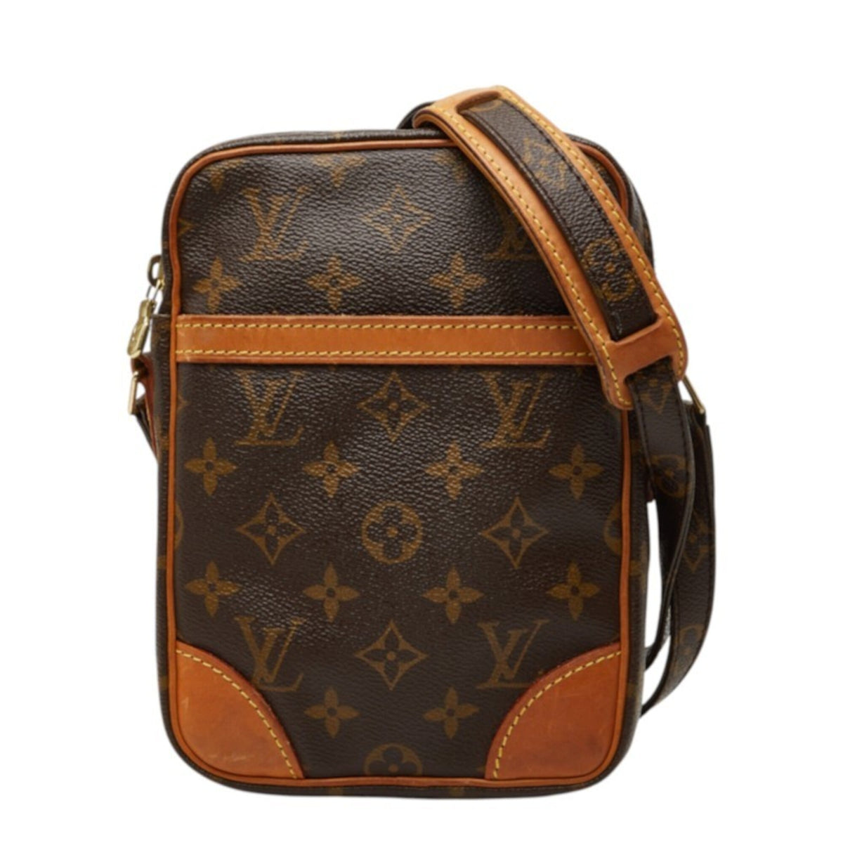 Louis Vuitton Monogram Brown Pvc Leather Shoulder Bag (Pre-Owned)