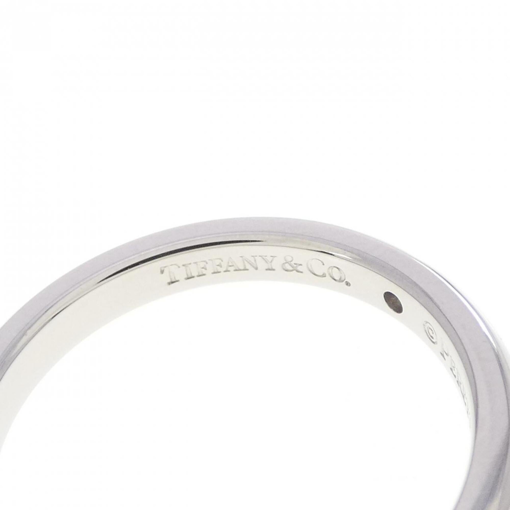 Tiffany Platinum Platinum 950 Band Ring (Pre-Owned)