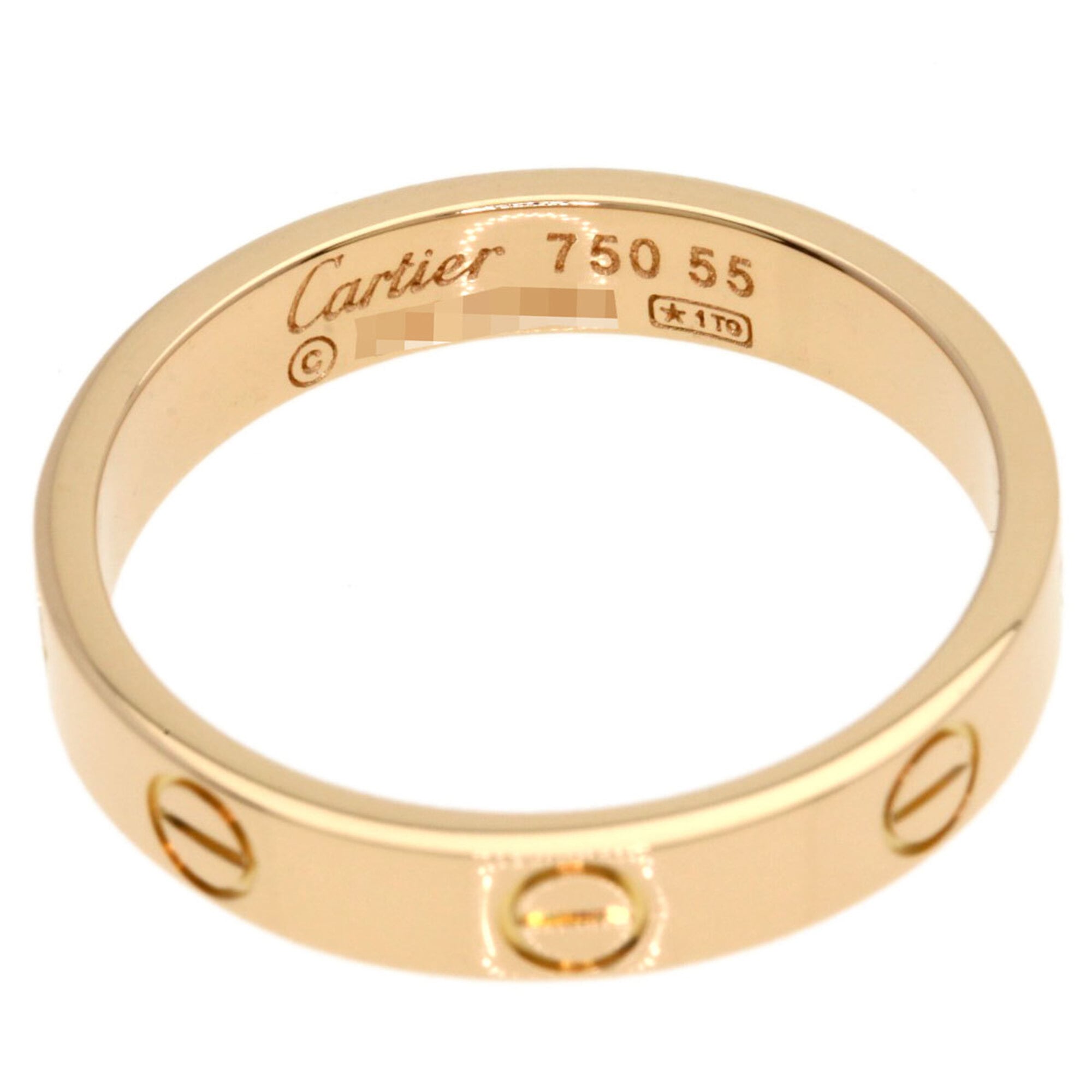 Cartier Pink Gold (18K) Band Ring (Pre-Owned)