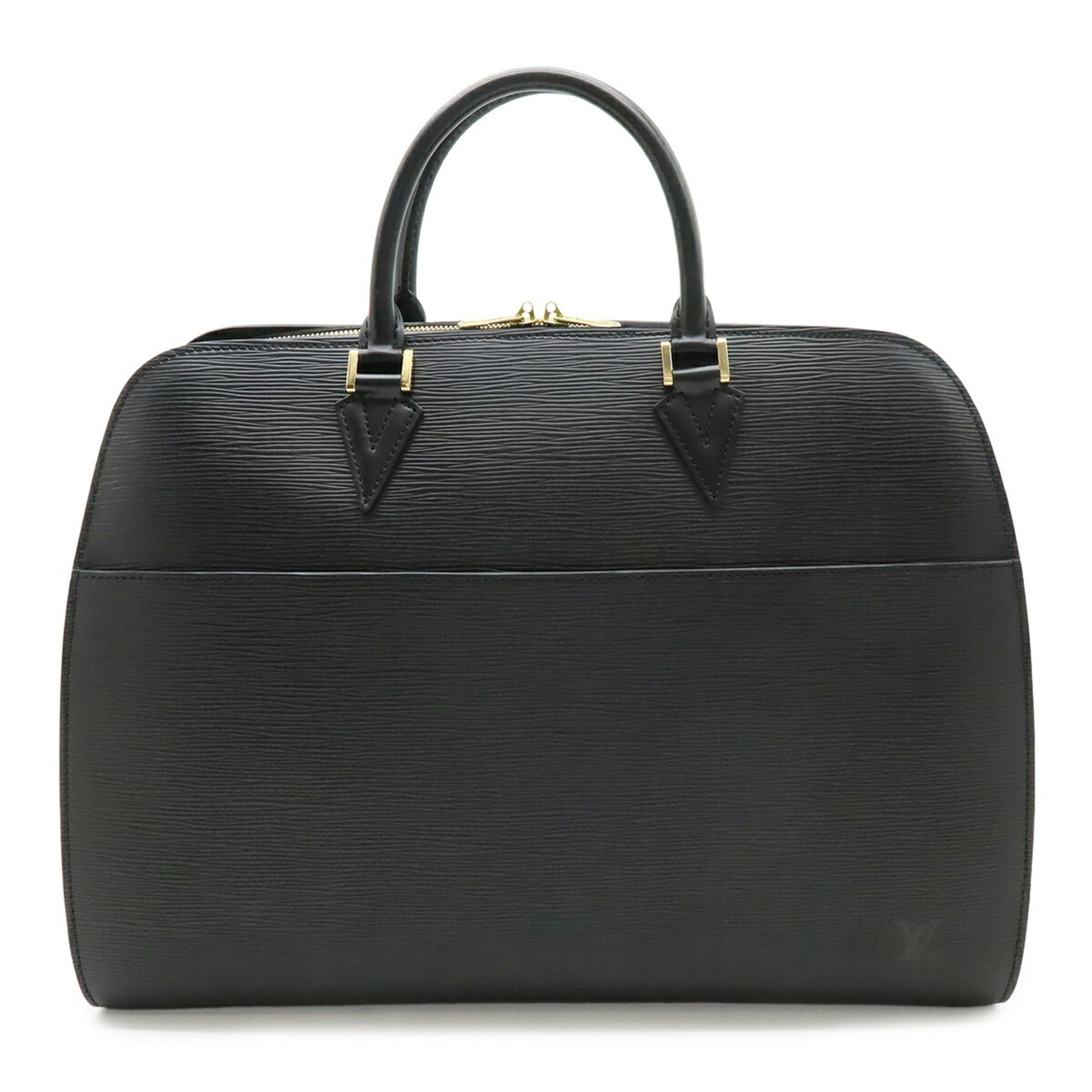 Louis Vuitton Black Noir Epi Leather Handbag (Pre-Owned)