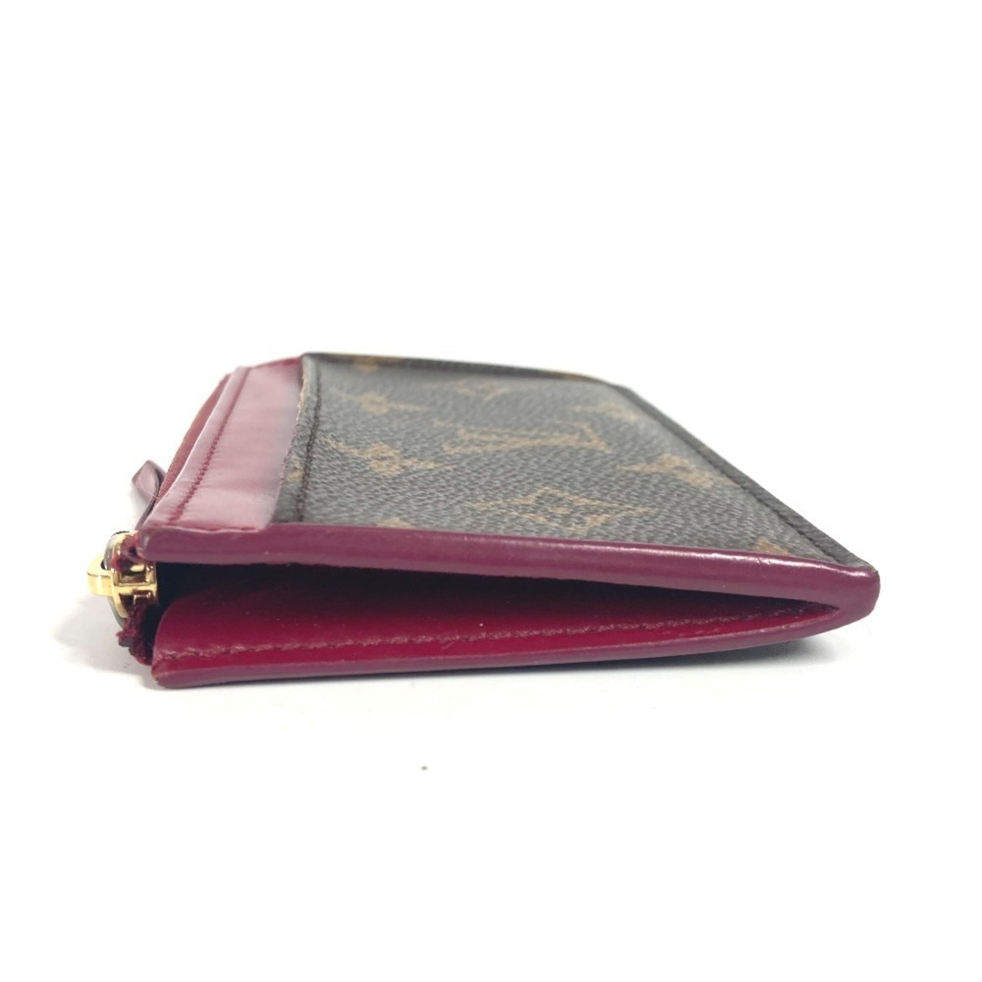 Louis Vuitton Monogram Brown Purple Monogram Coin Purse/Coin Case (Pre-Owned)