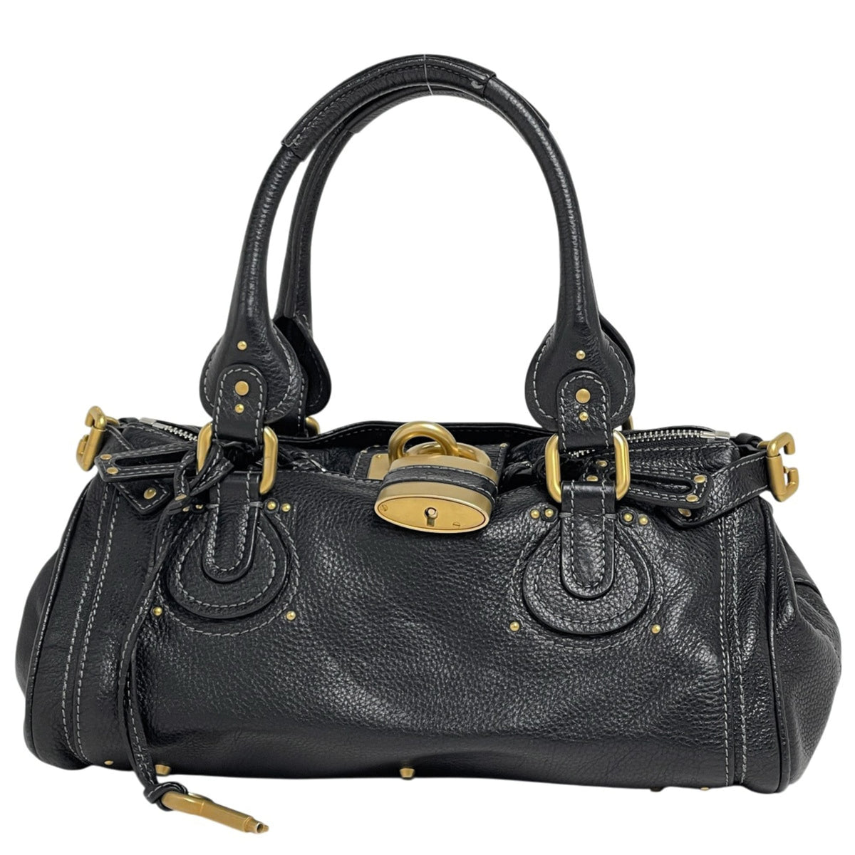 Chloé Black Leather Handbag (Pre-Owned)