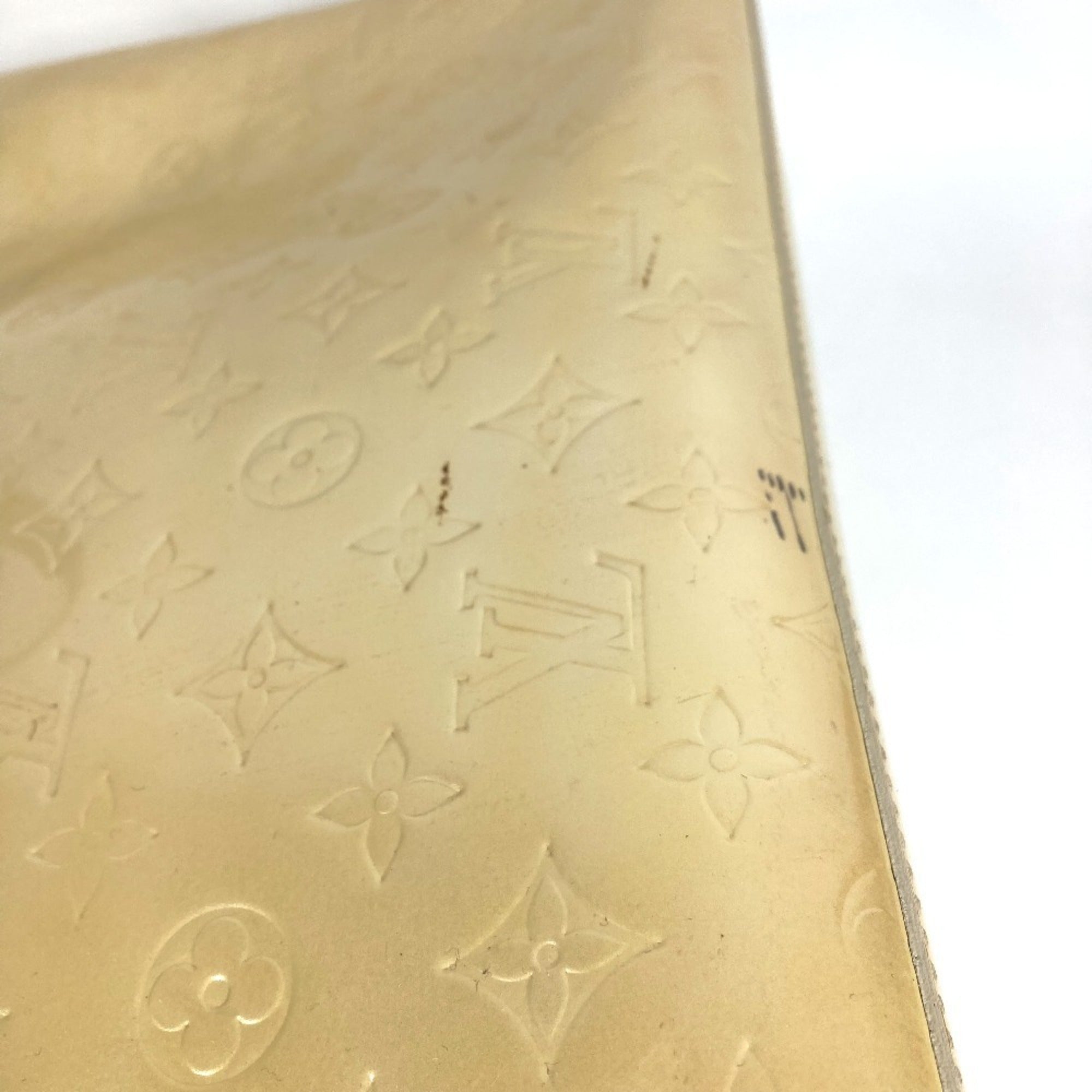 Louis Vuitton Beige Monogram Vernis Handbag Shoulder Bag Tote Bag (Pre-Owned)