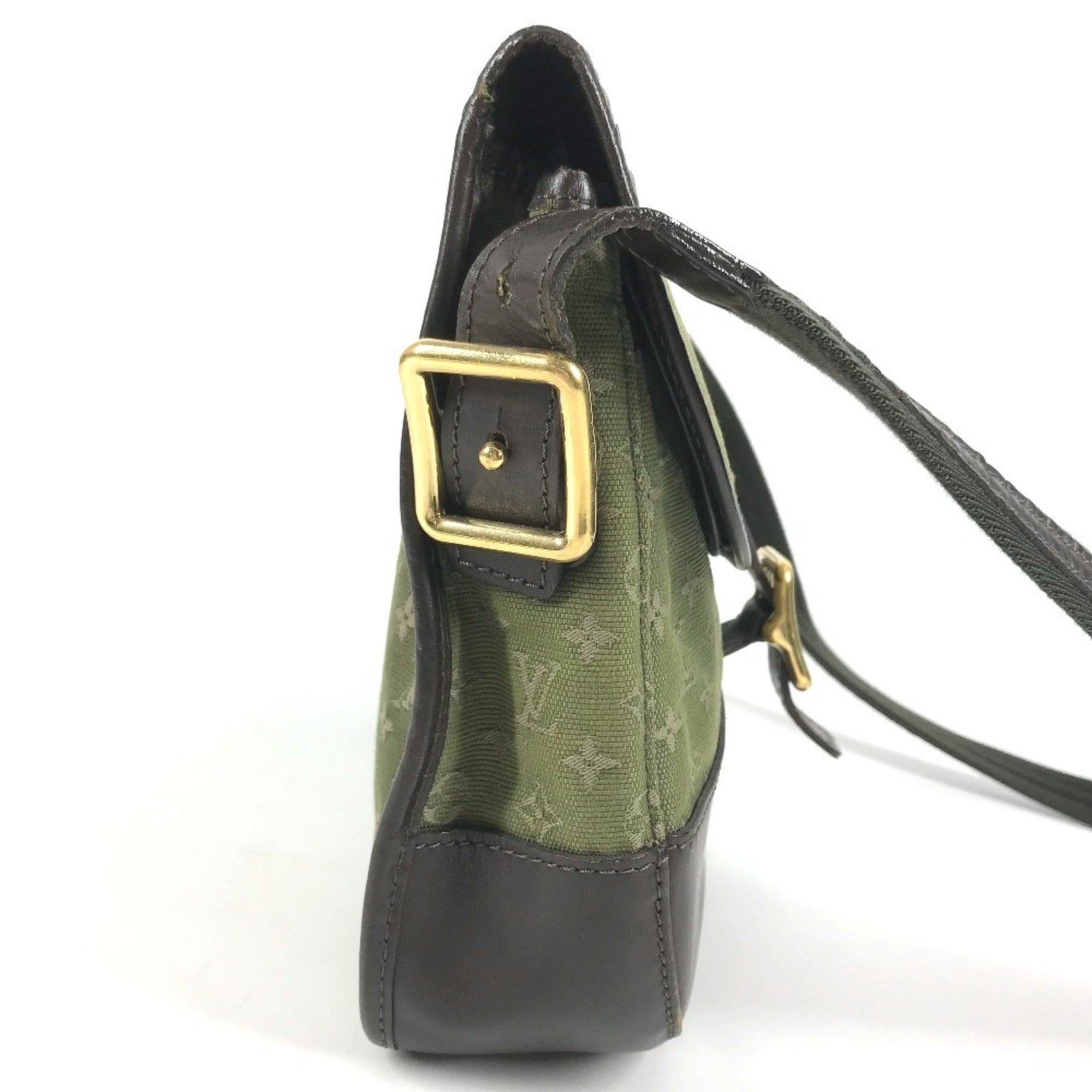 Louis Vuitton Khaki Monogram Monogram Mini Pochette Shoulder Bag (Pre-Owned)