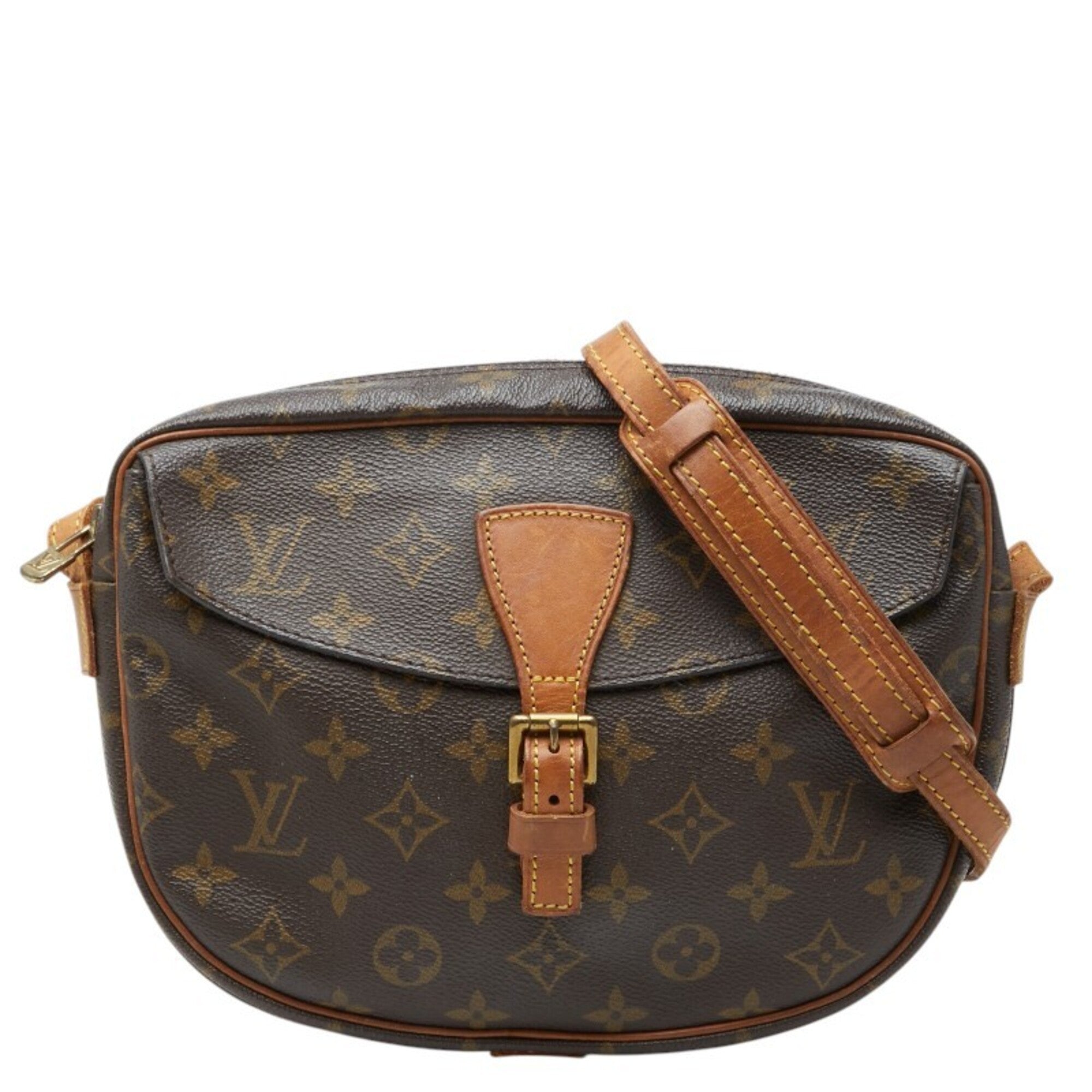 Louis Vuitton Brown Pvc Leather Shoulder Bag (Pre-Owned)