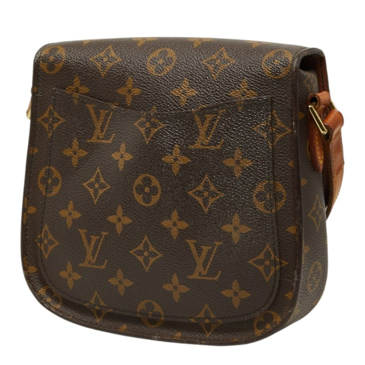 Louis Vuitton Brown Pvc Leather Shoulder Bag (Pre-Owned)