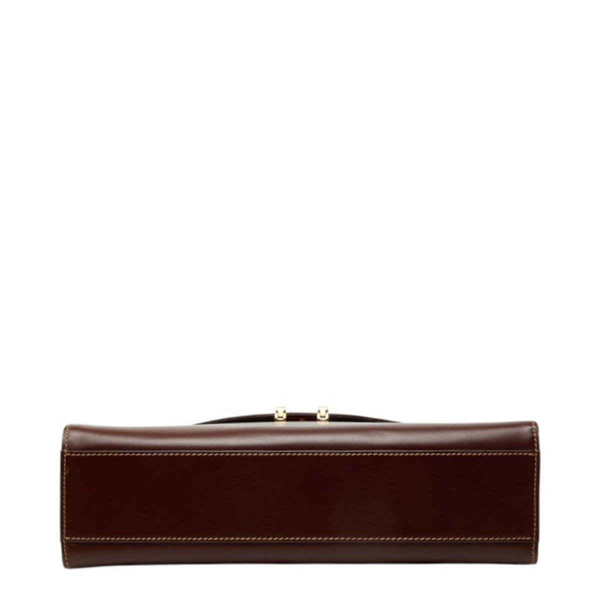 Cartier Must Wine Red Leather Handbag (Pre-Owned)