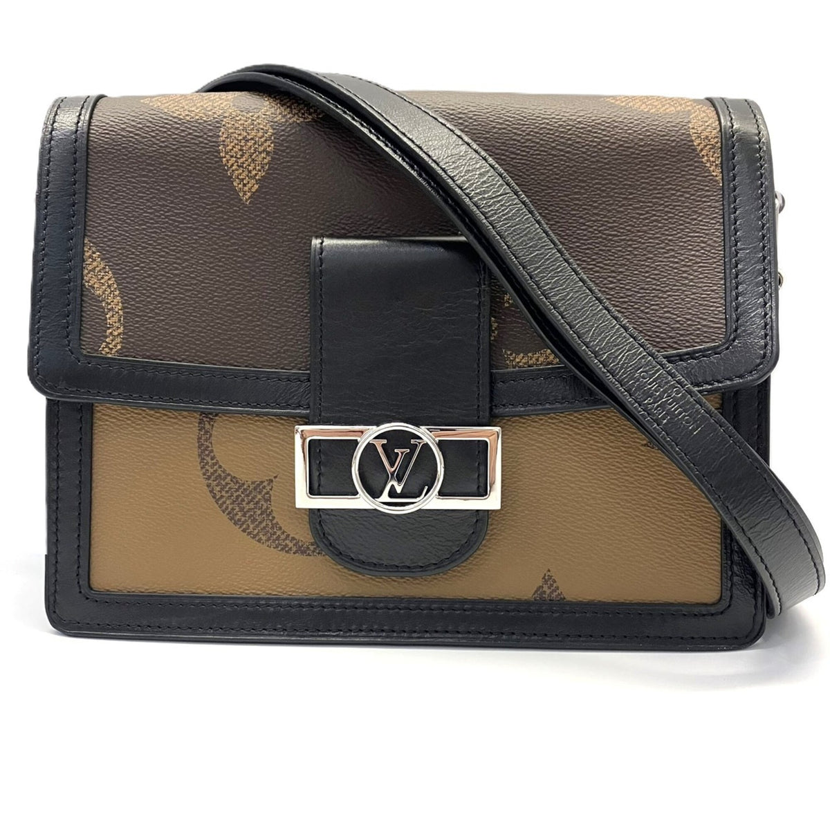 Louis Vuitton Brown Monogram Reverse Shoulder Bag (Pre-Owned)