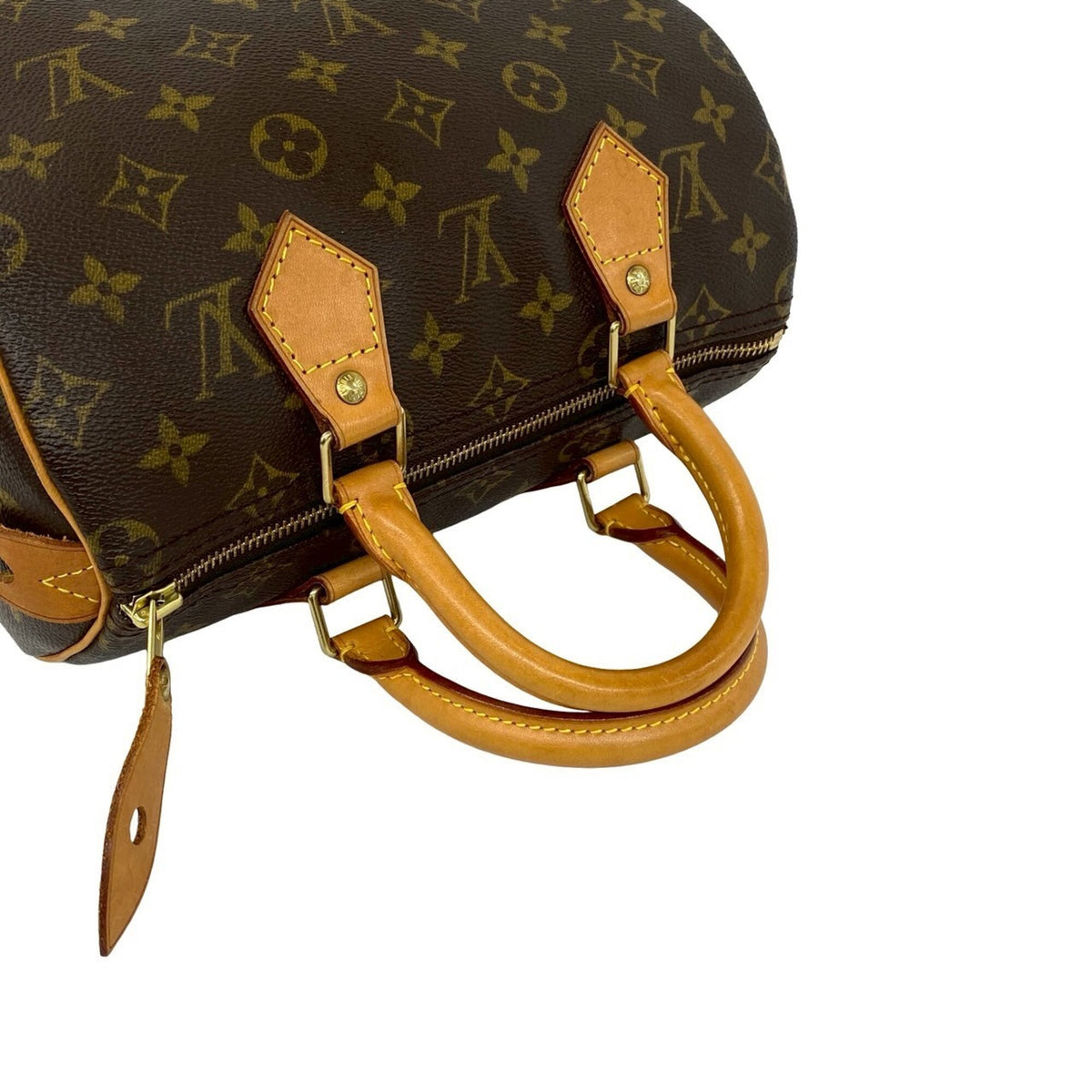Louis Vuitton Brown Leather Pvc Boston Bag Handbag (Pre-Owned)