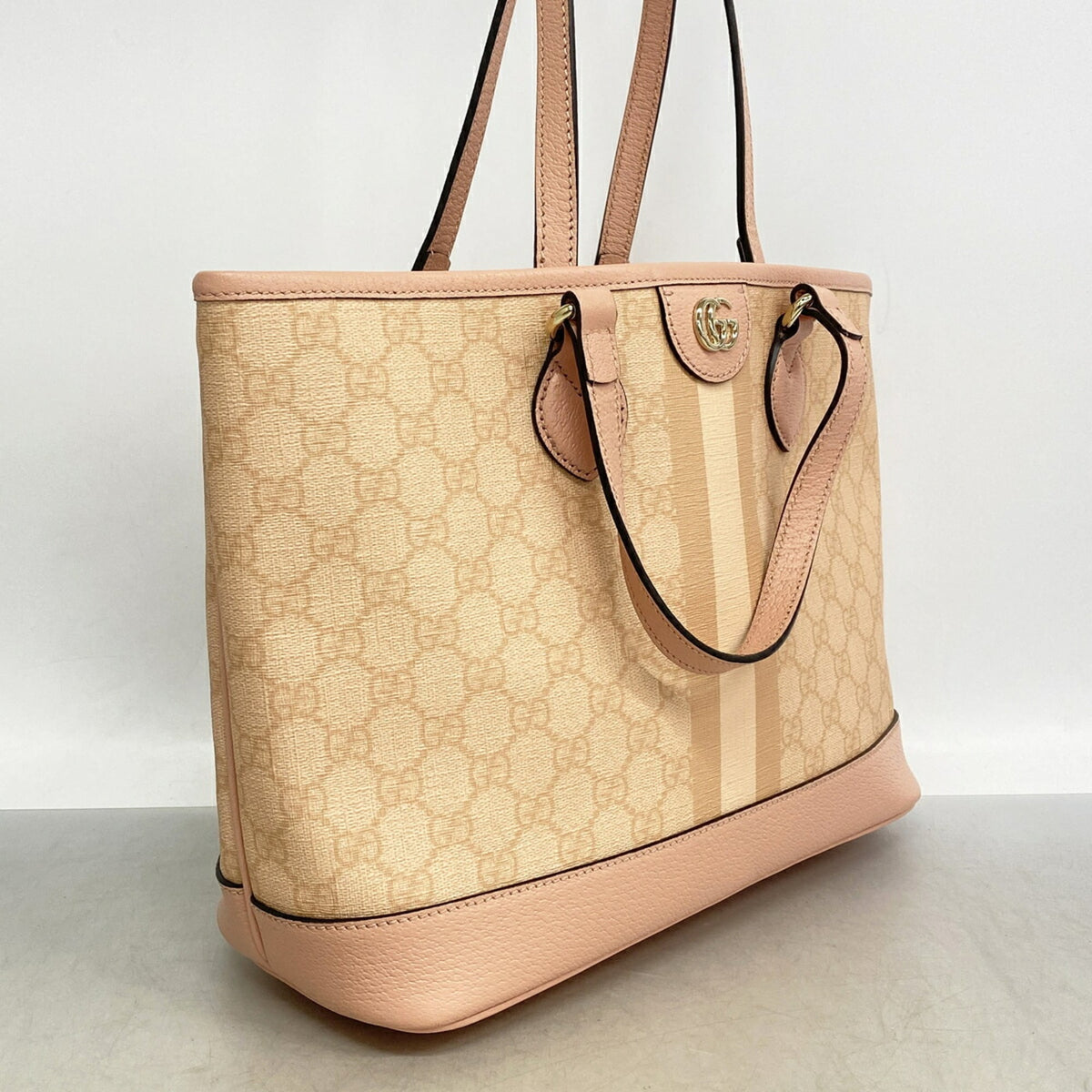 Gucci Pink Pvc Tote Bag (Pre-Owned)
