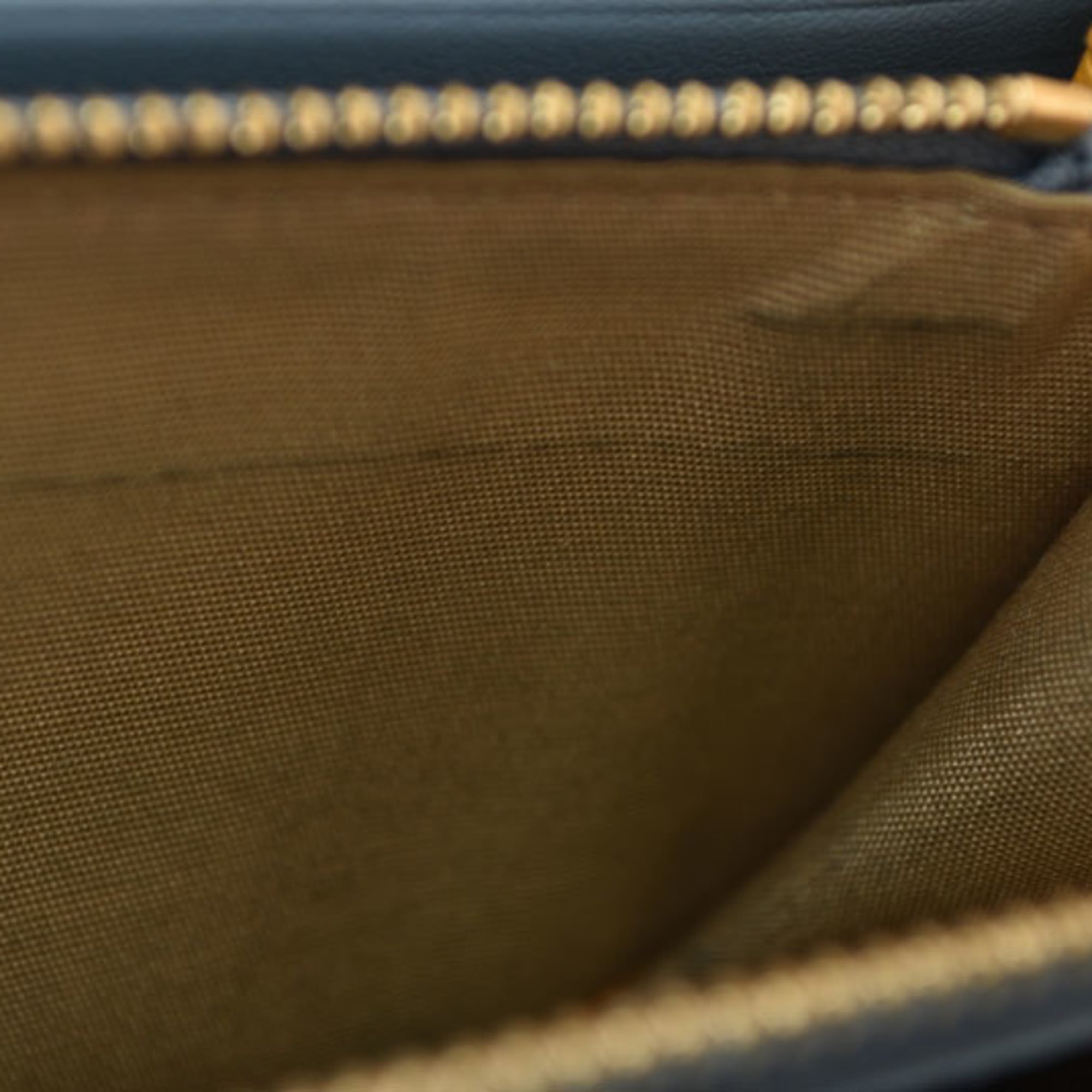 Jimmy Choo Blue Yellow Leather Long Wallet (Bi-Fold) (Pre-Owned)