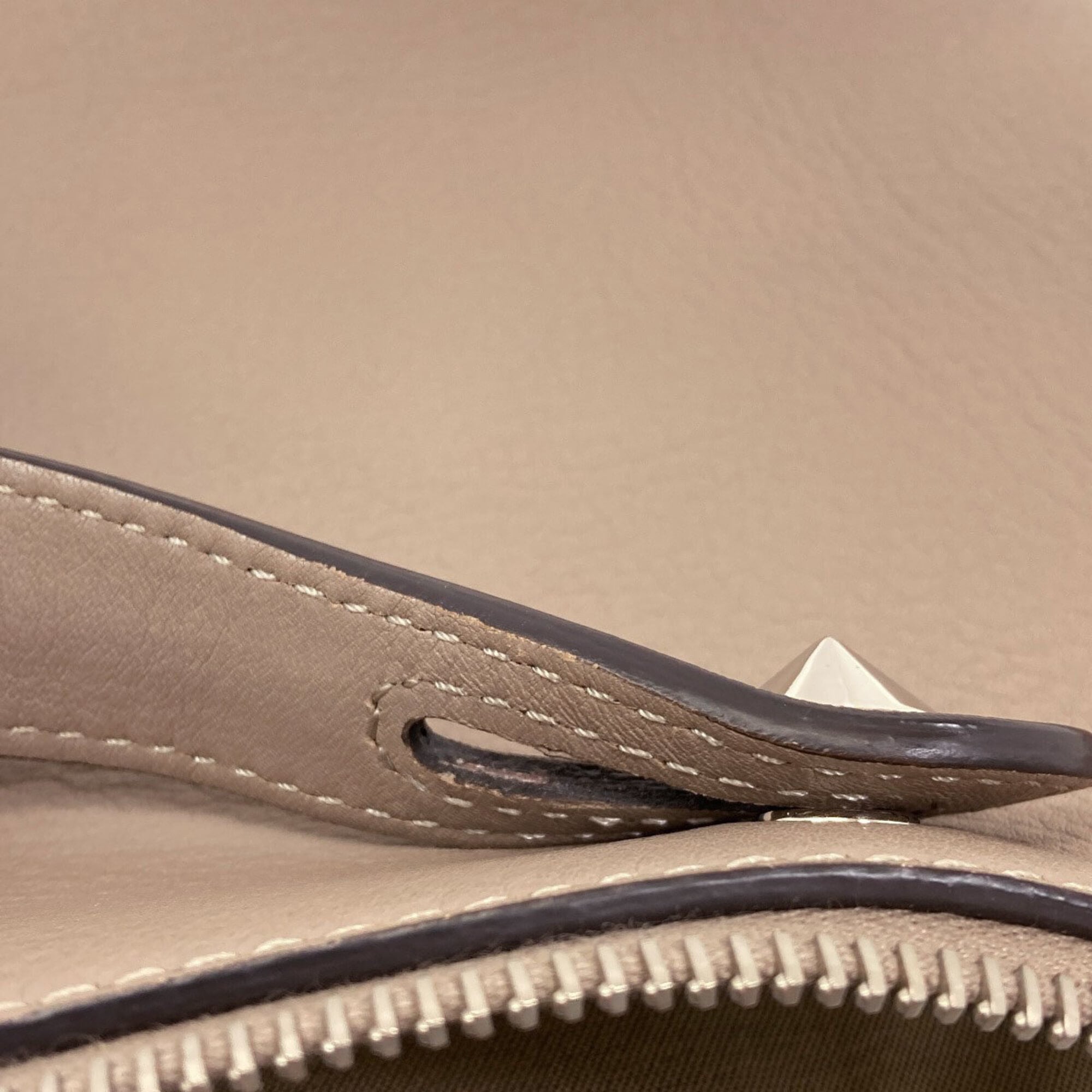 Fendi Brown Leather Handbag (Pre-Owned)