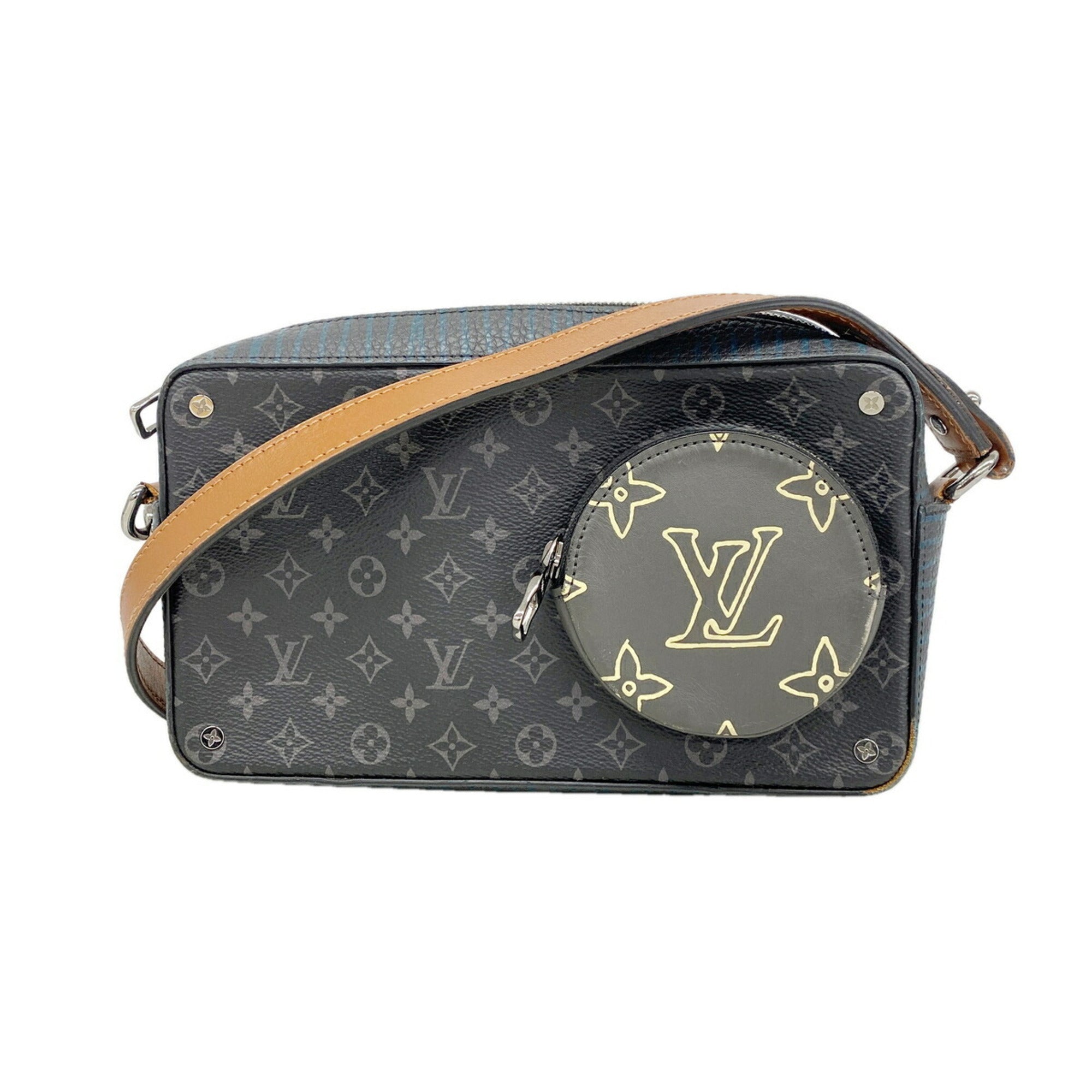 Louis Vuitton Black Shoulder Bag (Pre-Owned)