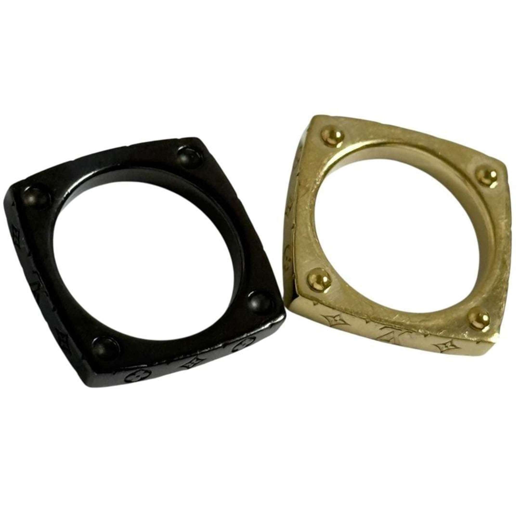 Louis Vuitton Metal Band Ring (Pre-Owned)