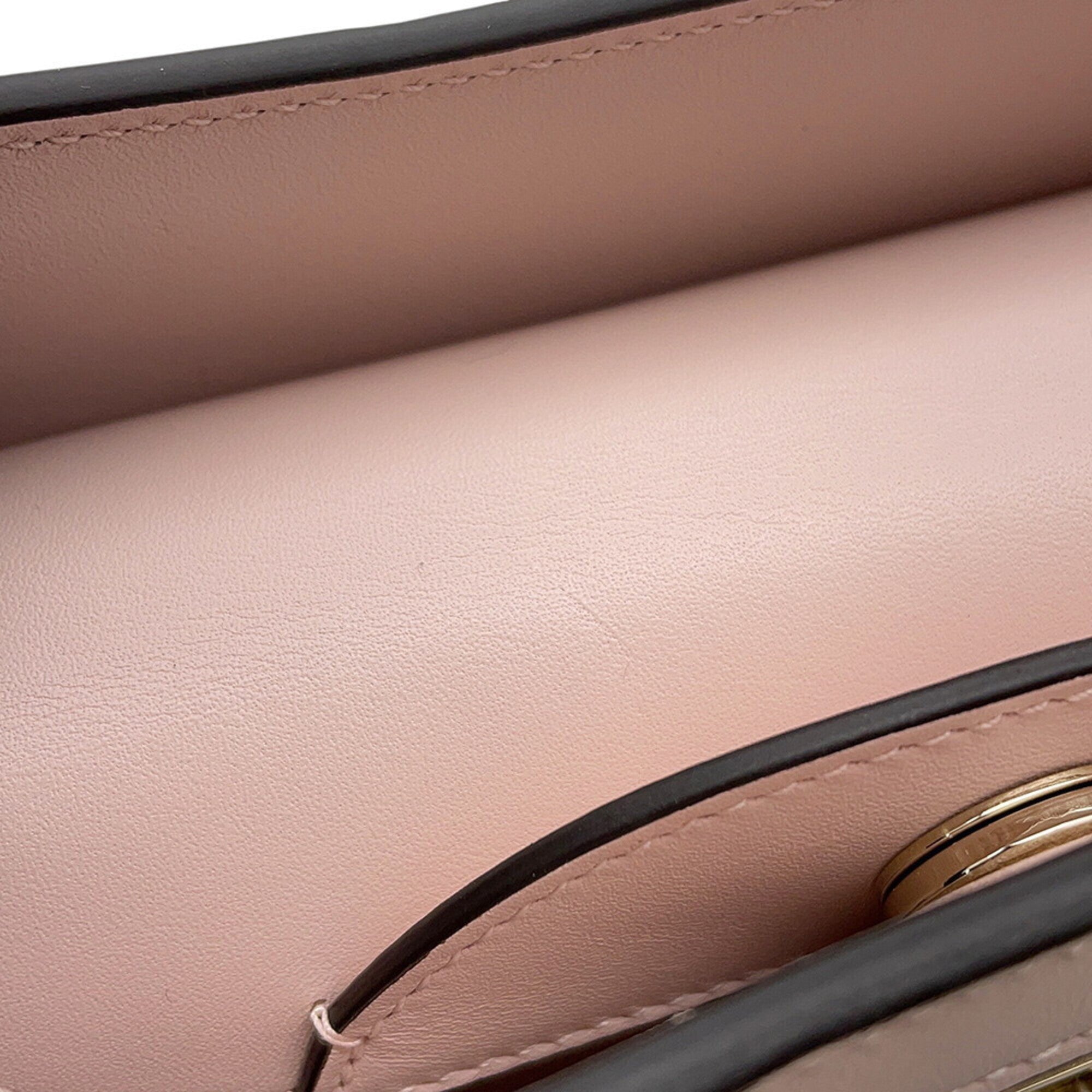 Gucci Pink Leather Handbag (Pre-Owned)