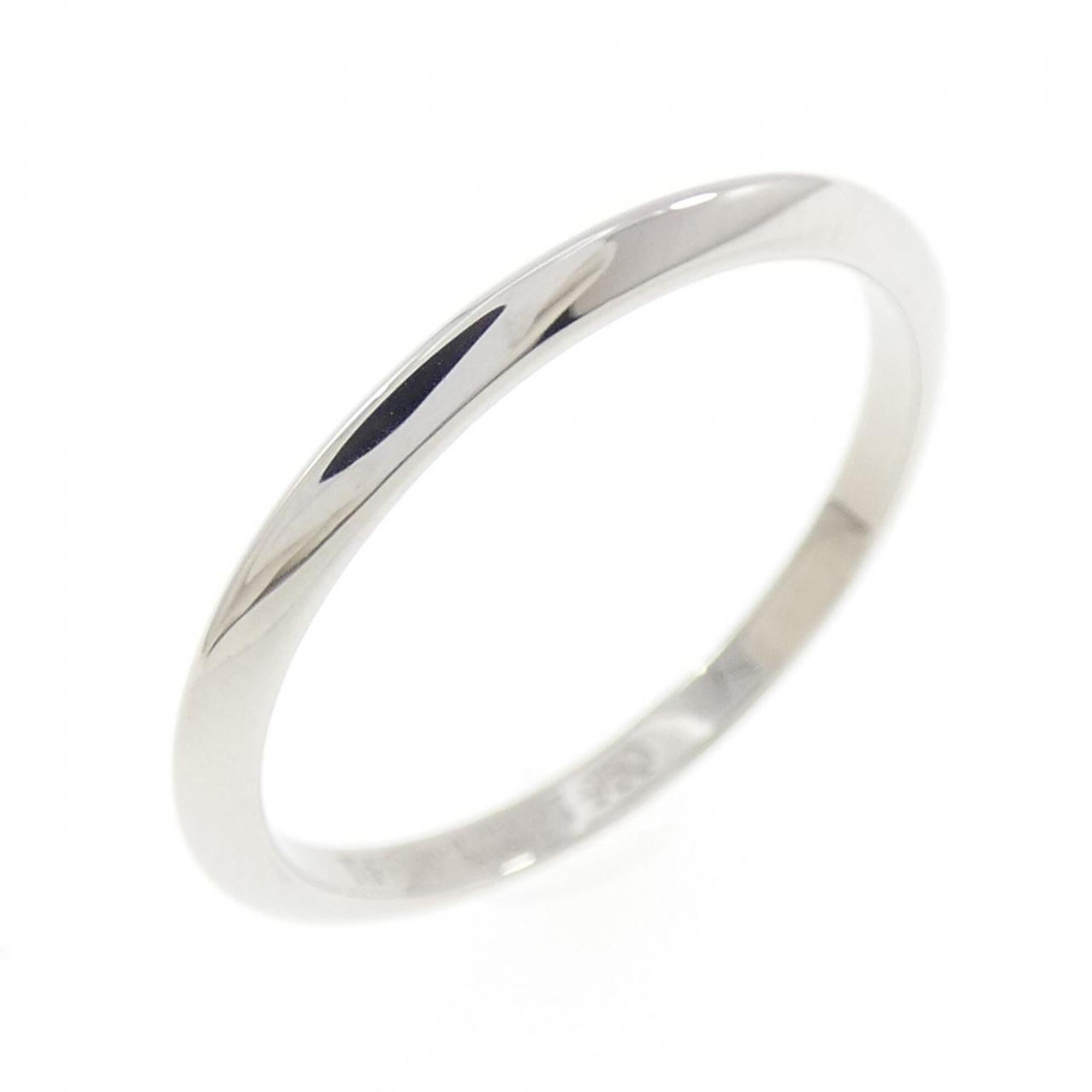 Tiffany Platinum Platinum 950 Band Ring (Pre-Owned)