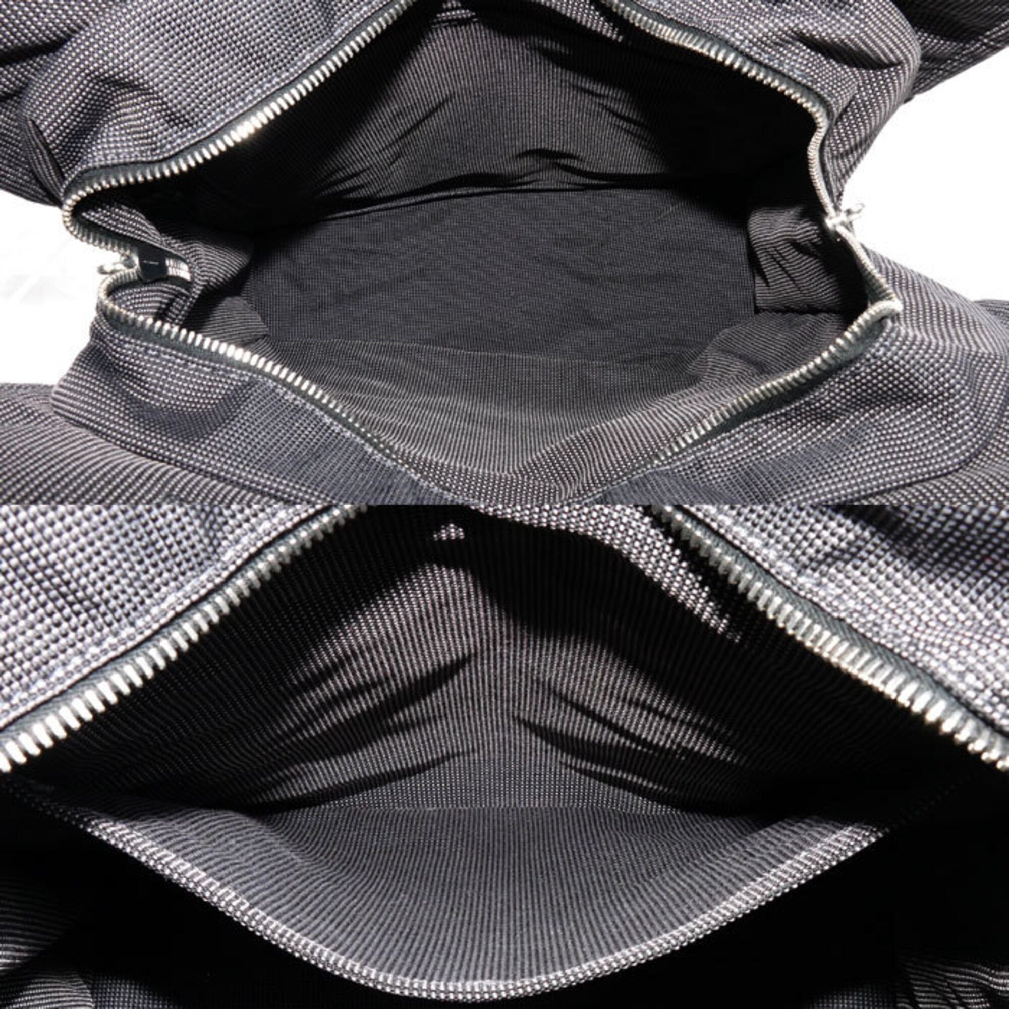 Hermes Gray Nylon Backpack (Pre-Owned)
