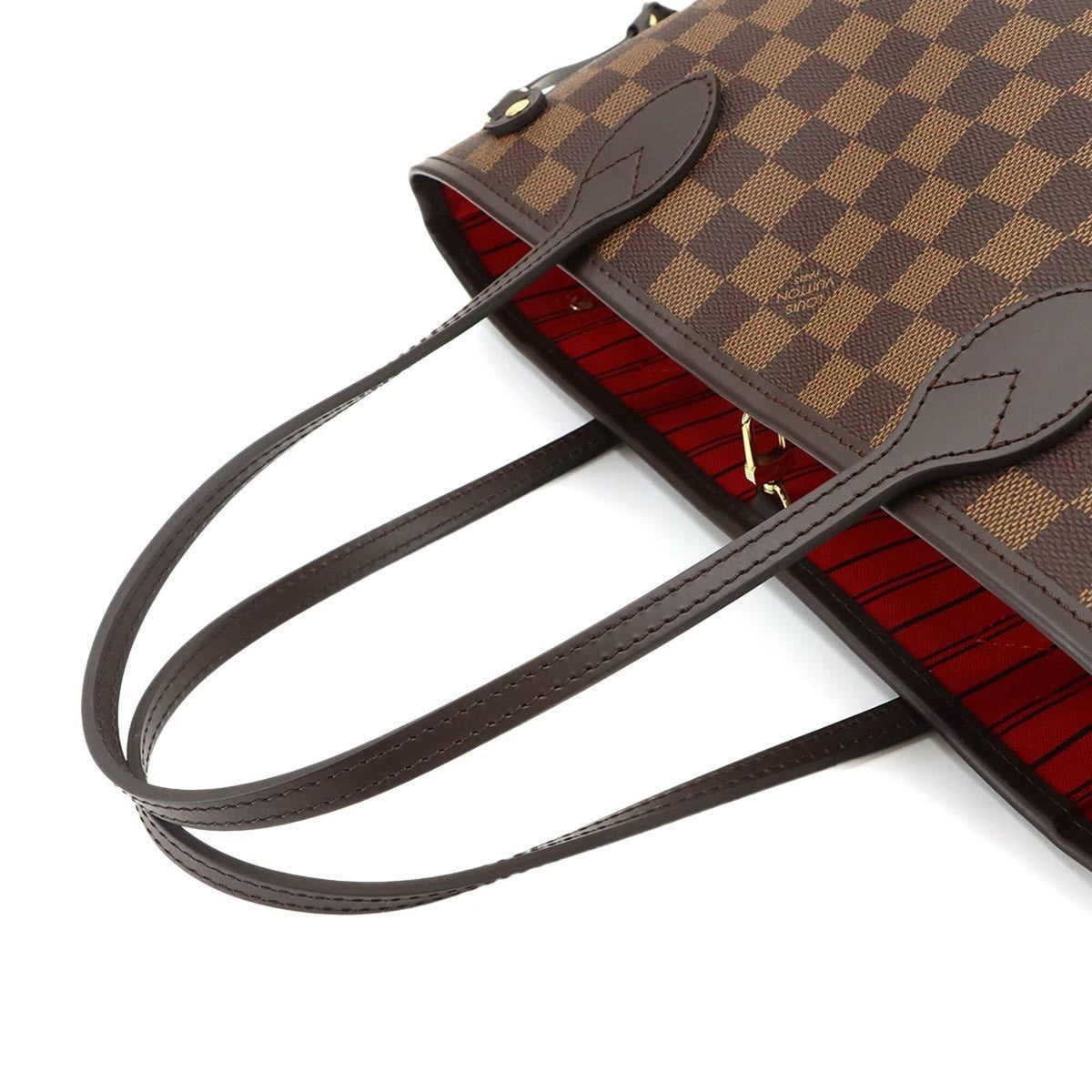 Louis Vuitton Brown Damier Canvas Ebene Damier Canvas Handbag Tote Bag (Pre-Owned)