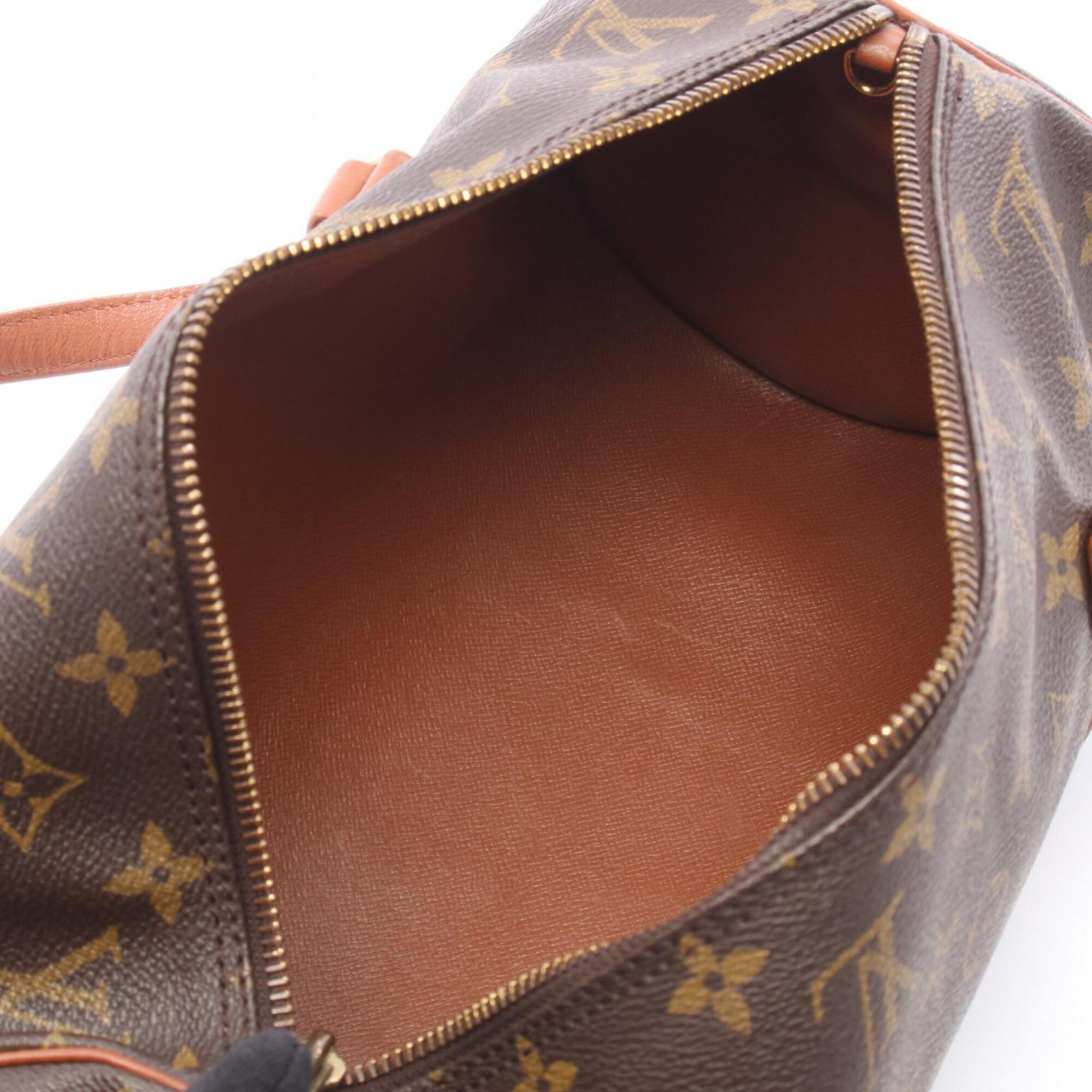Louis Vuitton Brown Monogram Monogram Leather Handbag (Pre-Owned)