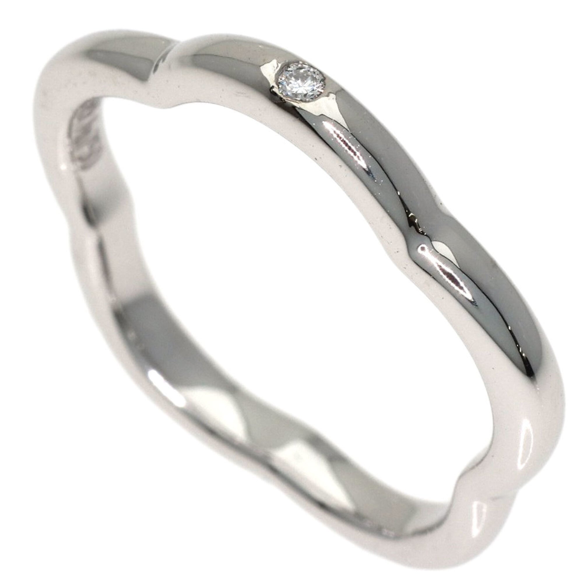 Chanel White Gold (18K) Band Ring (Pre-Owned)