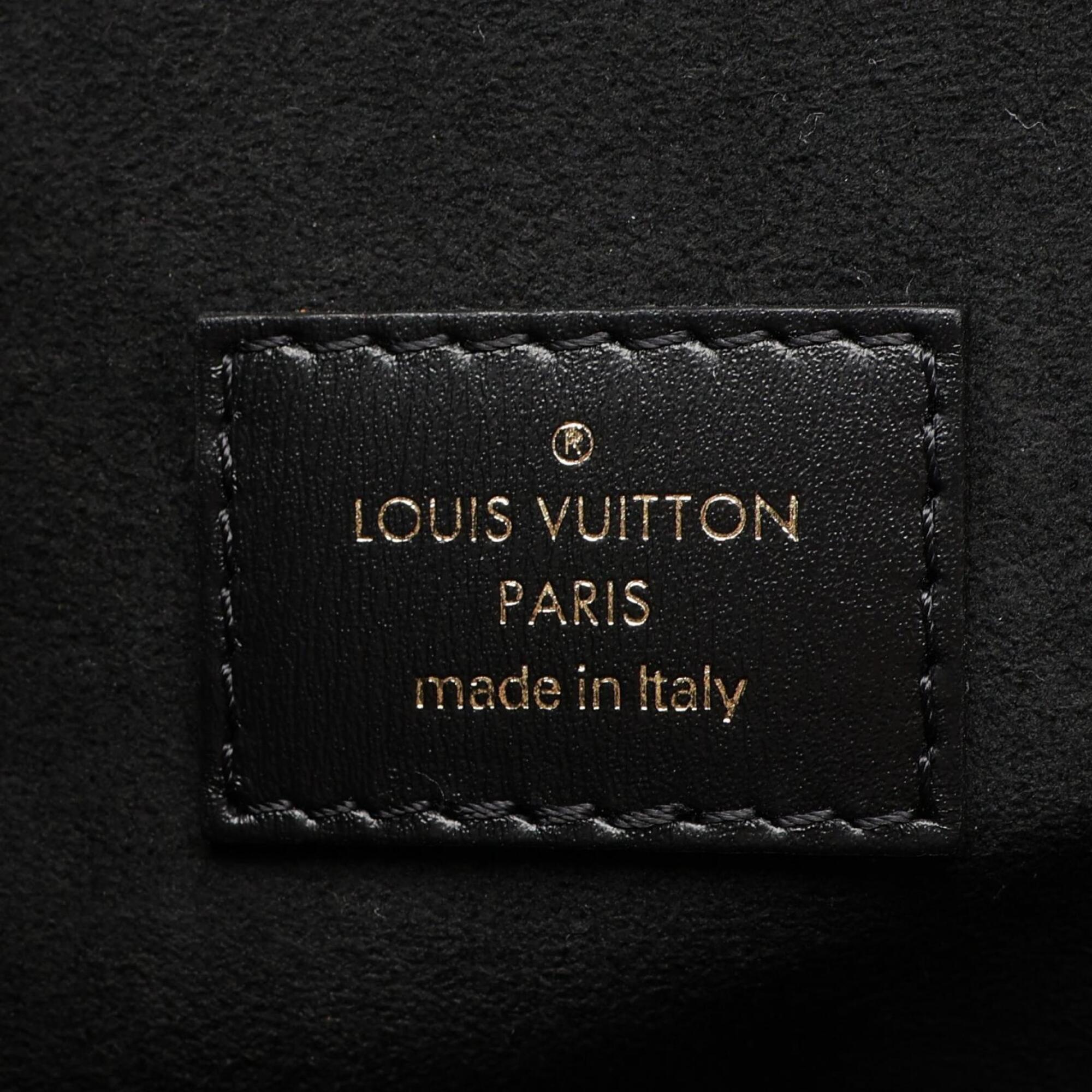 Louis Vuitton Black Monogram Multi-Color Canvas Handbag Pochette (Pre-Owned)