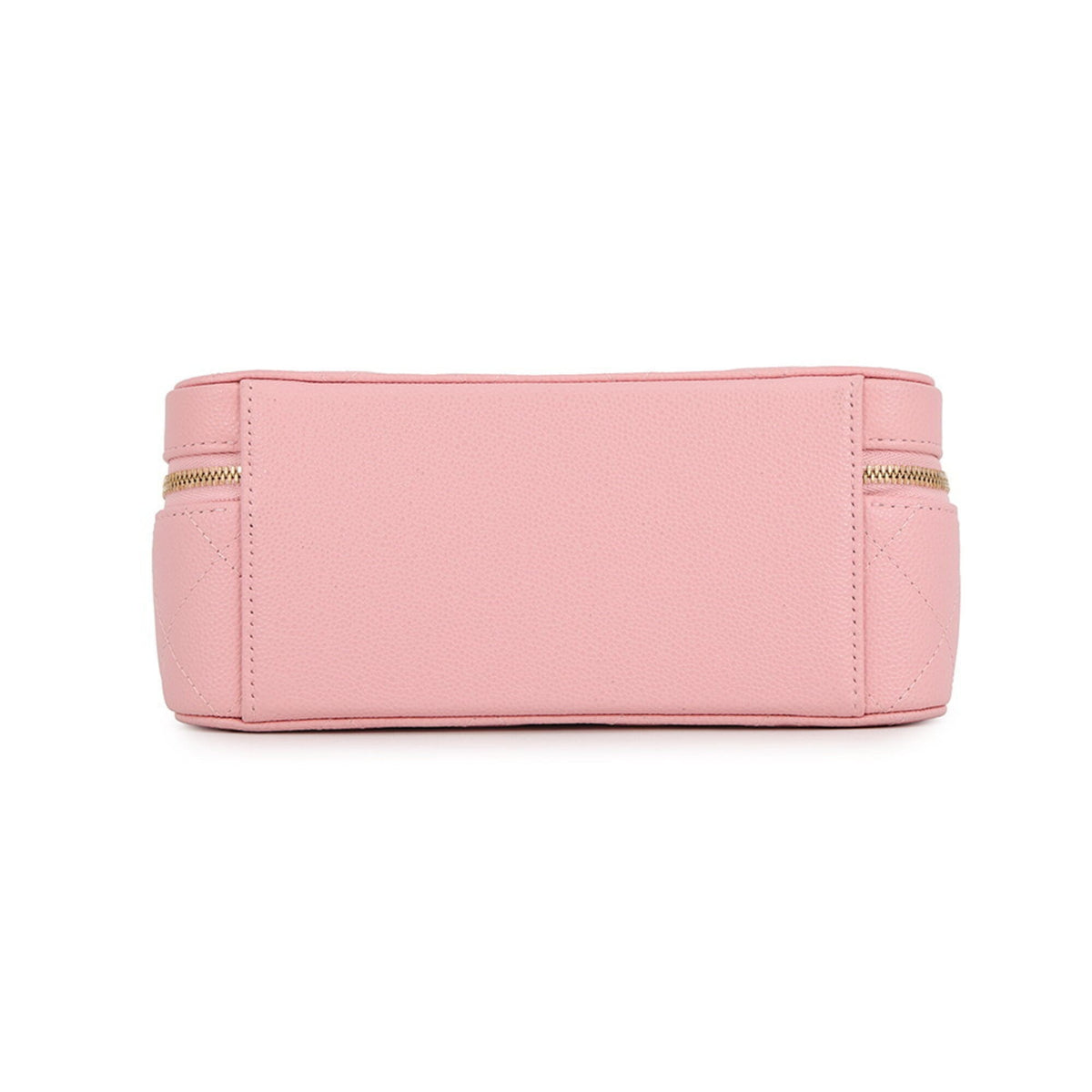 Chanel Matelasse Pink Grained Calfskin Handbag Shoulder Bag (Pre-Owned)